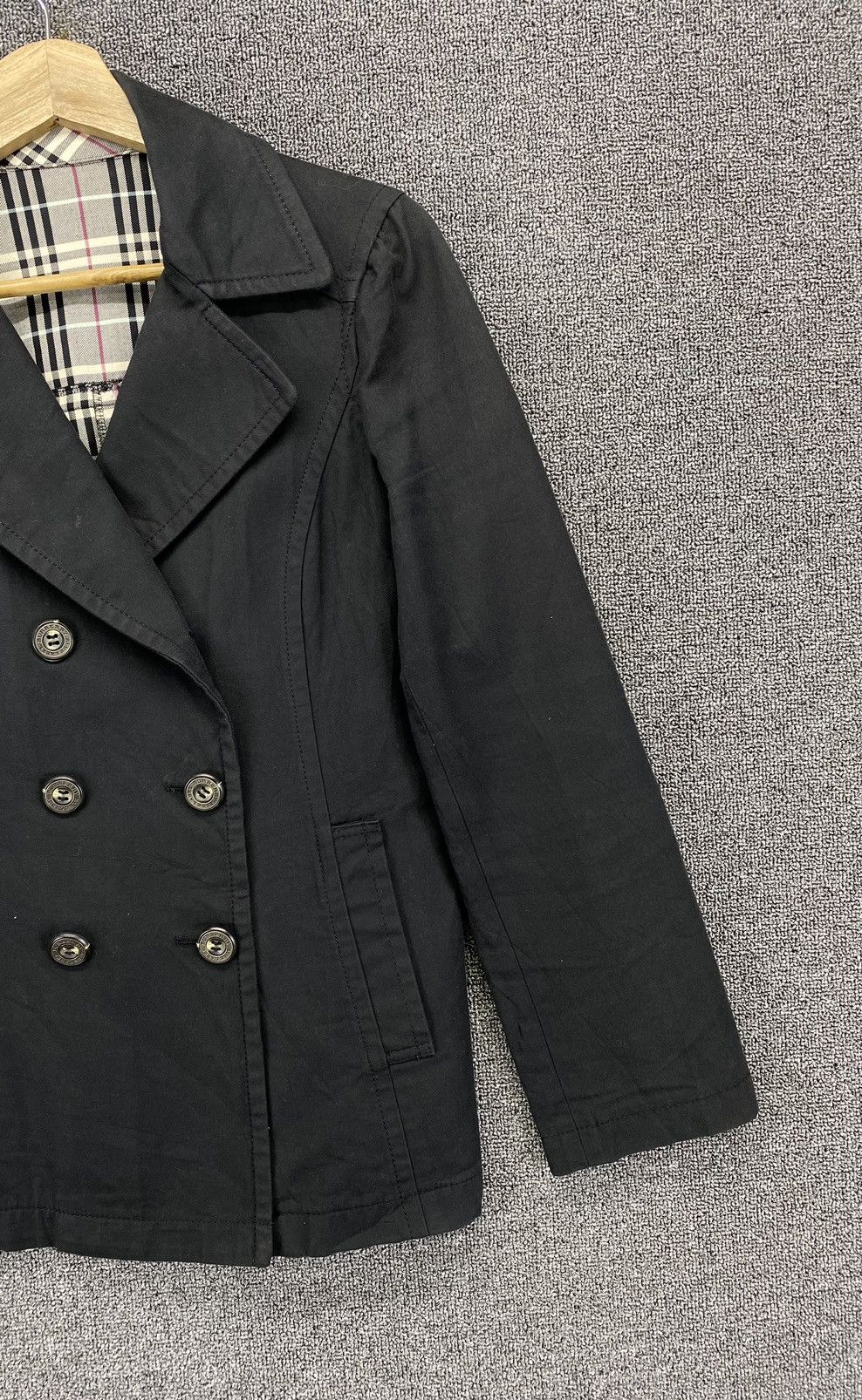 Burberry Vintage Burberry London Double Breasted Coat Jacket Size S / US 4 / IT 40 - 4 Thumbnail