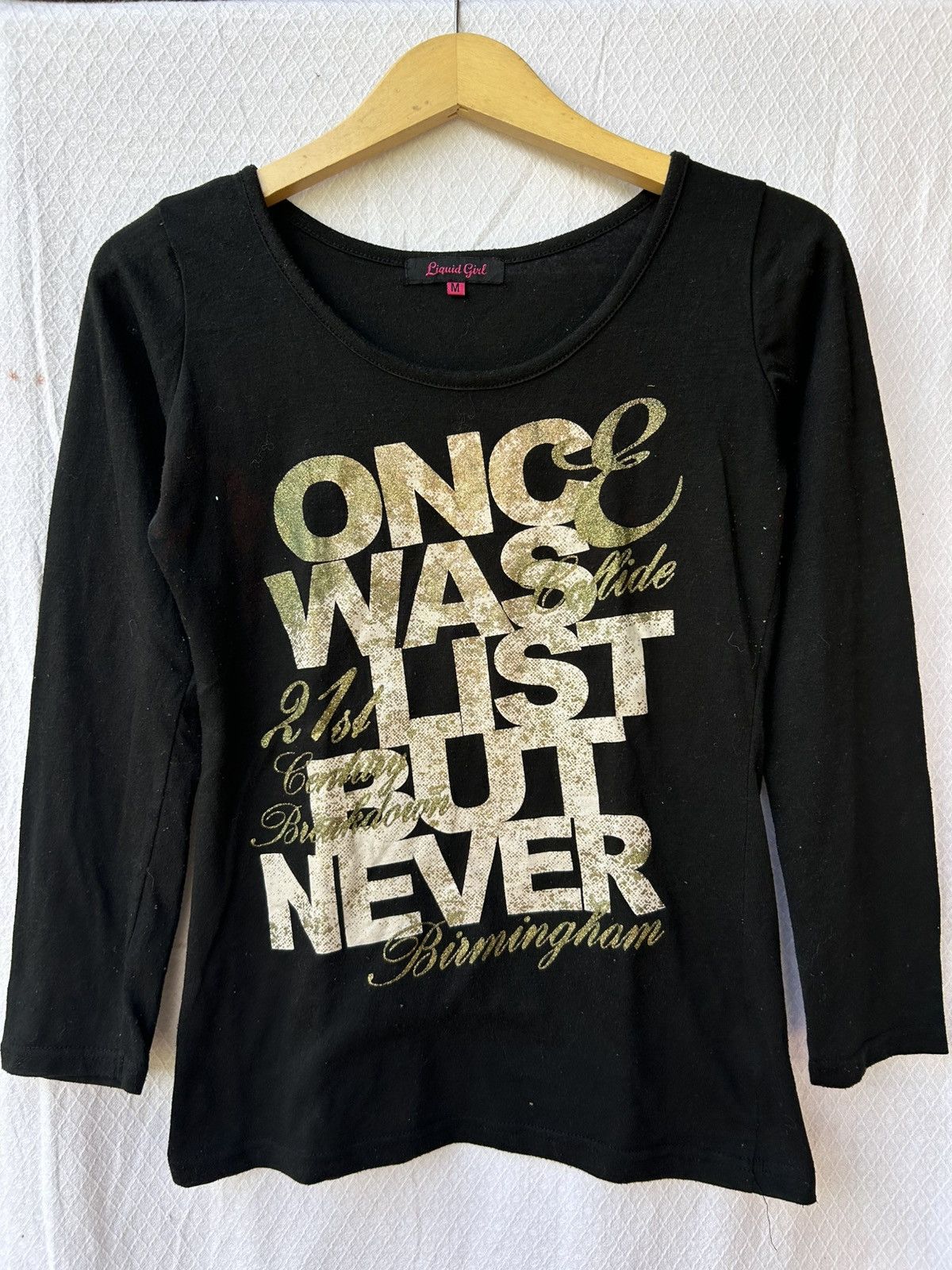 Japanese Brand Liquid girl japanese style poem longsleeve Size US S / EU 44-46 / 1 - 1 Thumbnail