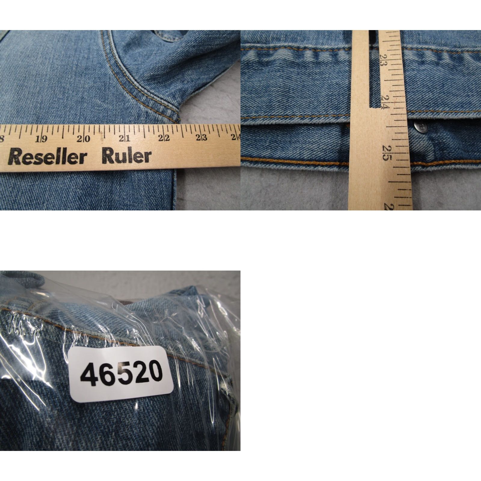 Levi's Levi's Jacket Mens Medium Blue Denim Button Up Standard Trucker Work 70507 Size US M / EU 48-50 / 2 - 8 Thumbnail