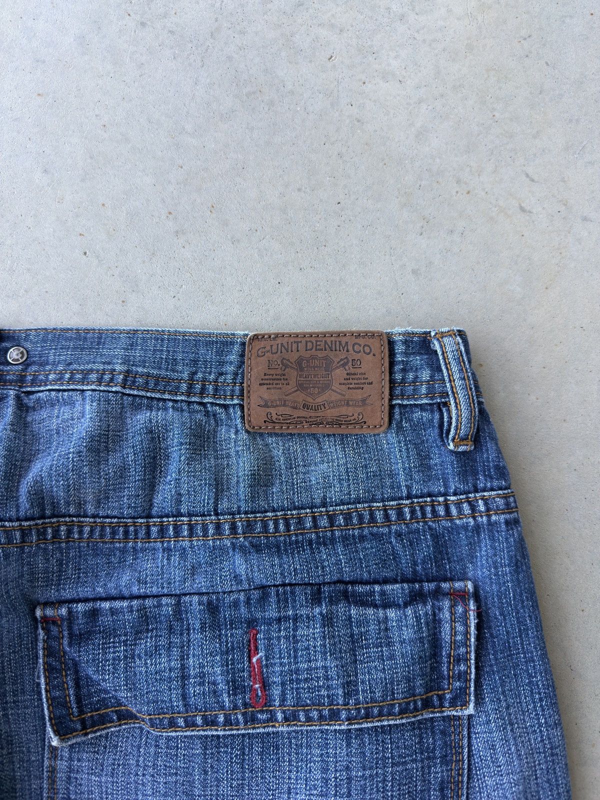 G-Unit Vintage Y2K G Unit Denim NYC Baggy Denim Shorts Size US 40 / EU 56 - 6 Thumbnail