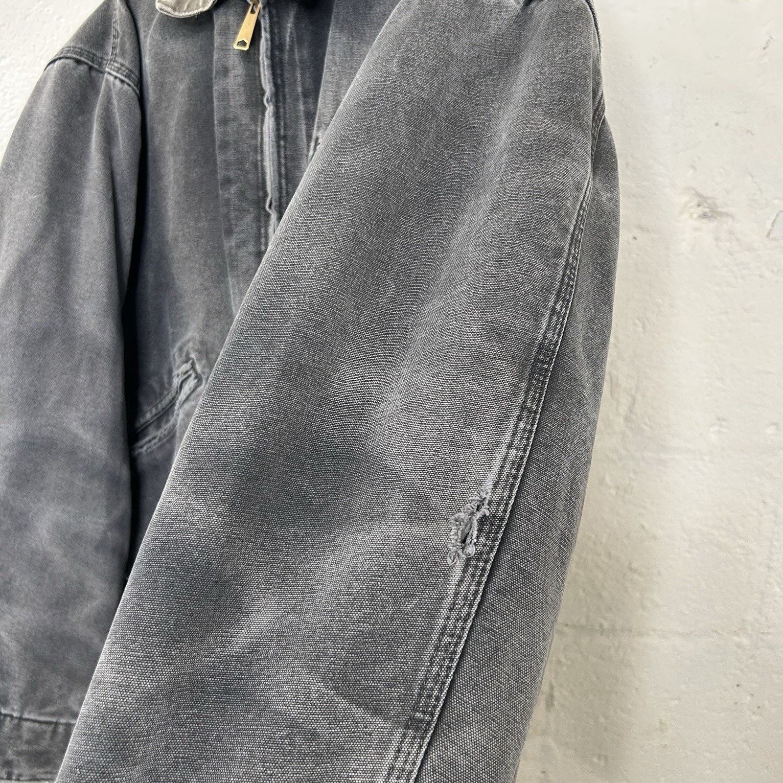 Carhartt Vintage Carhartt Blanket-Lined Detroit Jacket “Petrol” J97 Size US XL / EU 56 / 4 - 12 Thumbnail
