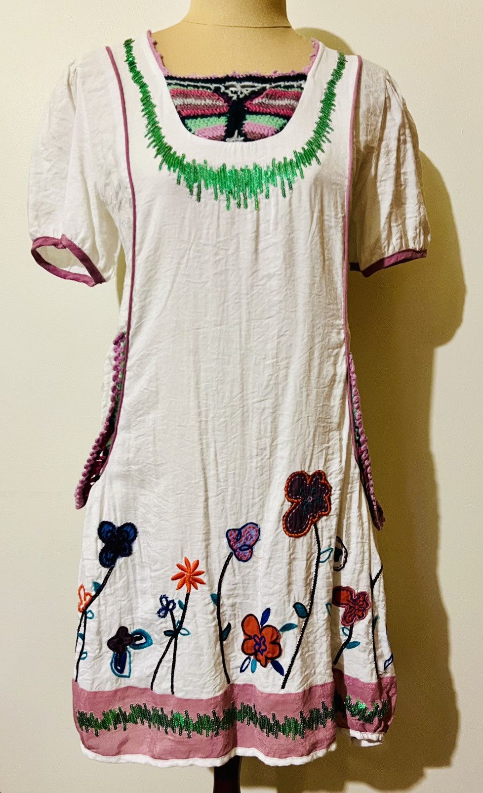Other Glocal Wear the World Boho Embroidered Dress Size S / US 4 / IT 40 - 1 Thumbnail