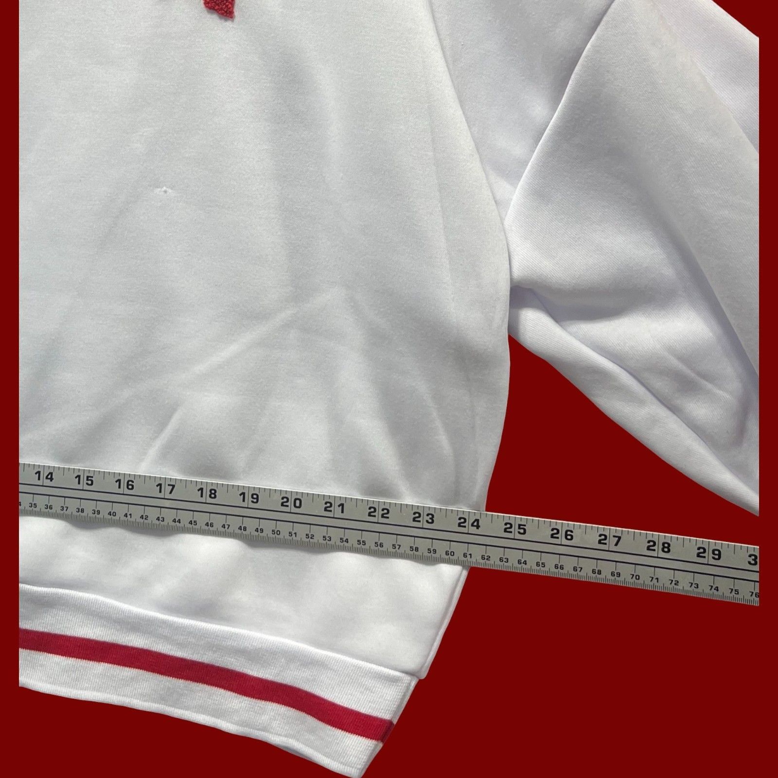 rue21 Rue 21 - Men's Long Sleeve Sweatshirt - White - Extra Large Size US XL / EU 56 / 4 - 4 Thumbnail