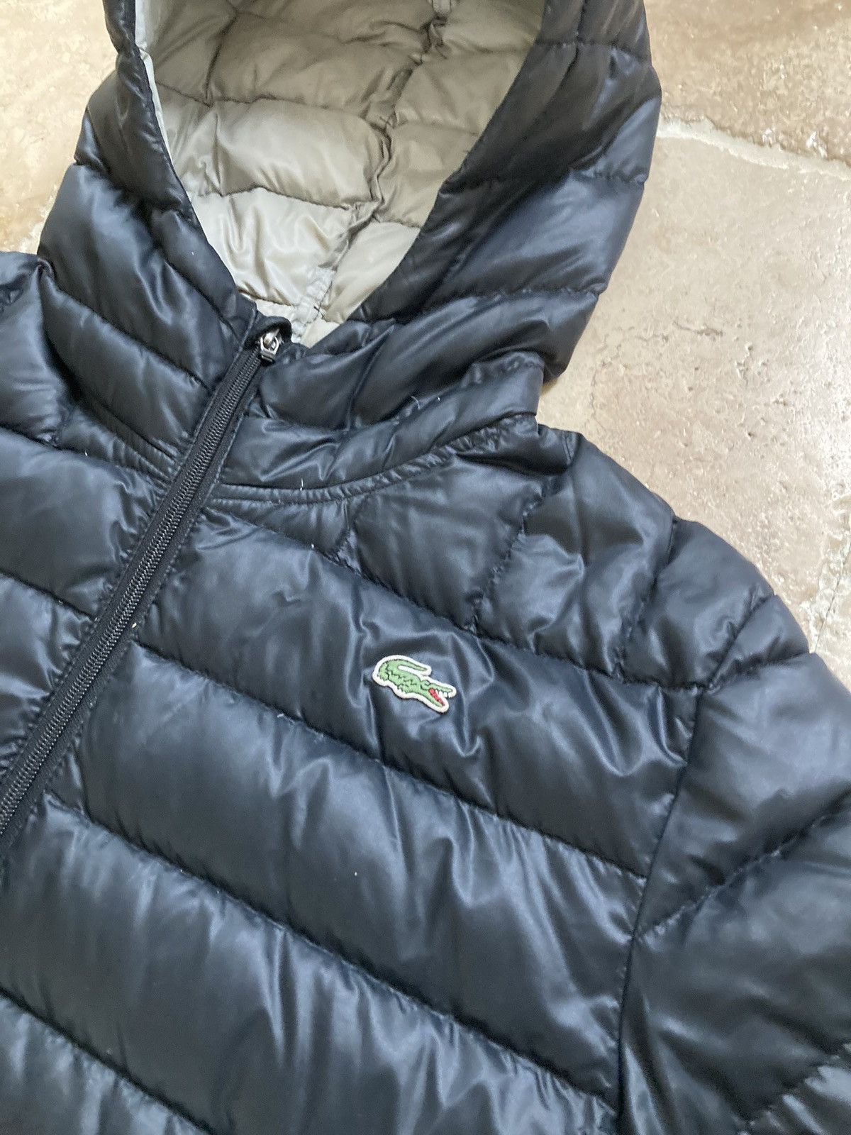 Lacoste puffer coat
