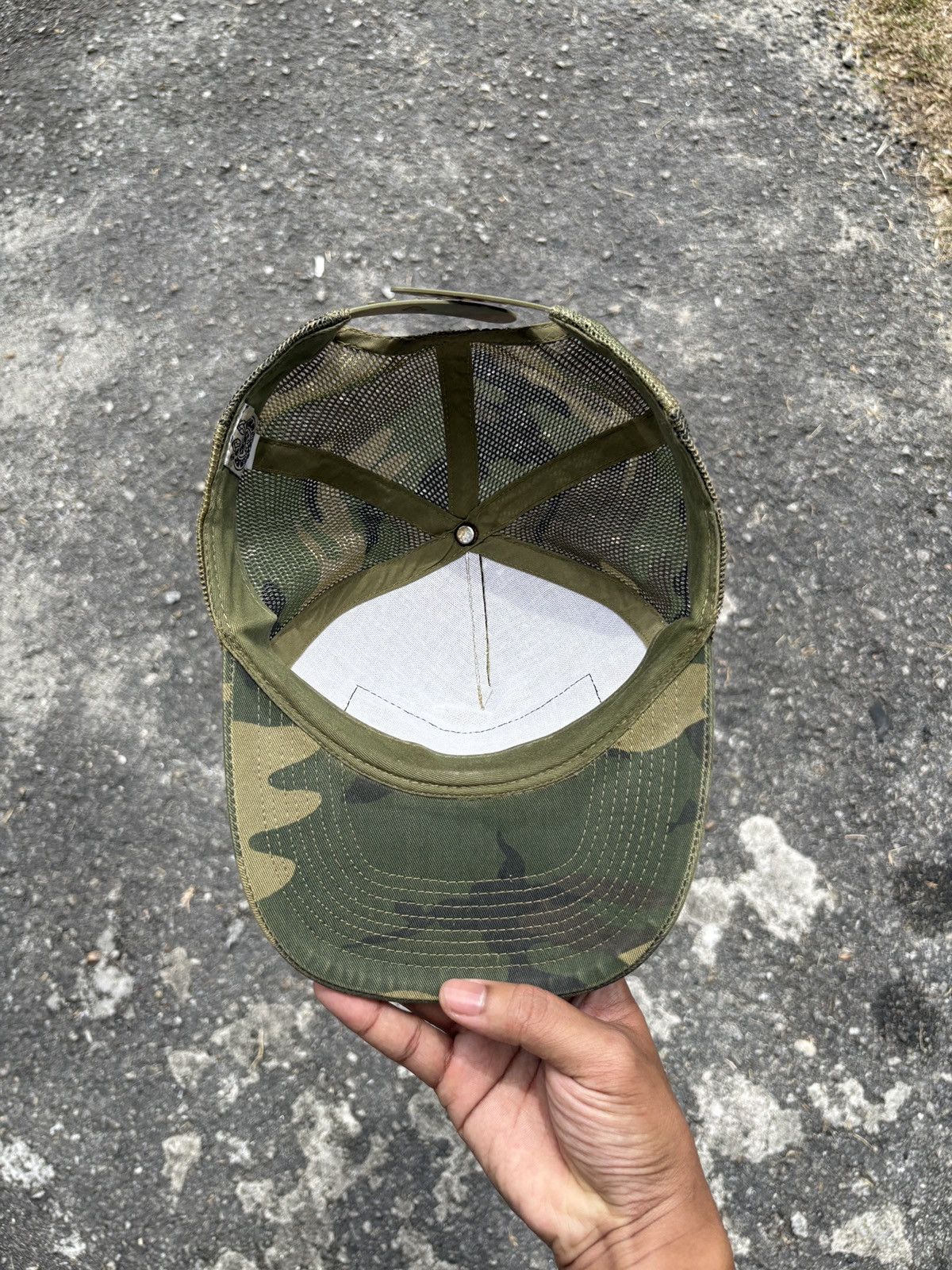 Chrome Hearts Chrome Hearts “Fuck” Camo Trucker by Otto Size ONE SIZE - 6 Thumbnail