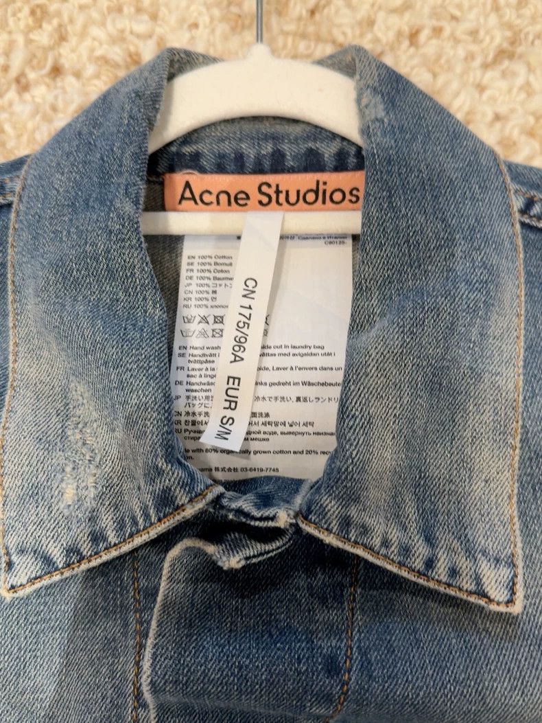 Acne Studios Acne studios denim jacket 2502-Nextarrow Size US M / EU 48-50 / 2 - 2 Thumbnail