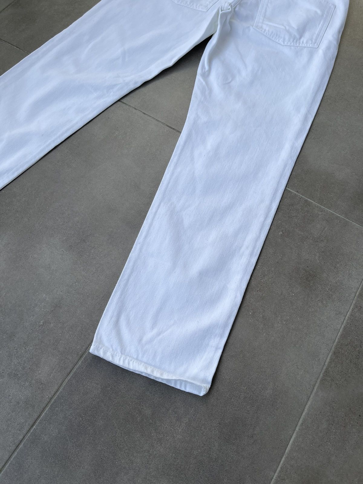 Acne Studios Acne Studios Boy White Denim Pants Size US 30 / EU 46 - 7 Thumbnail