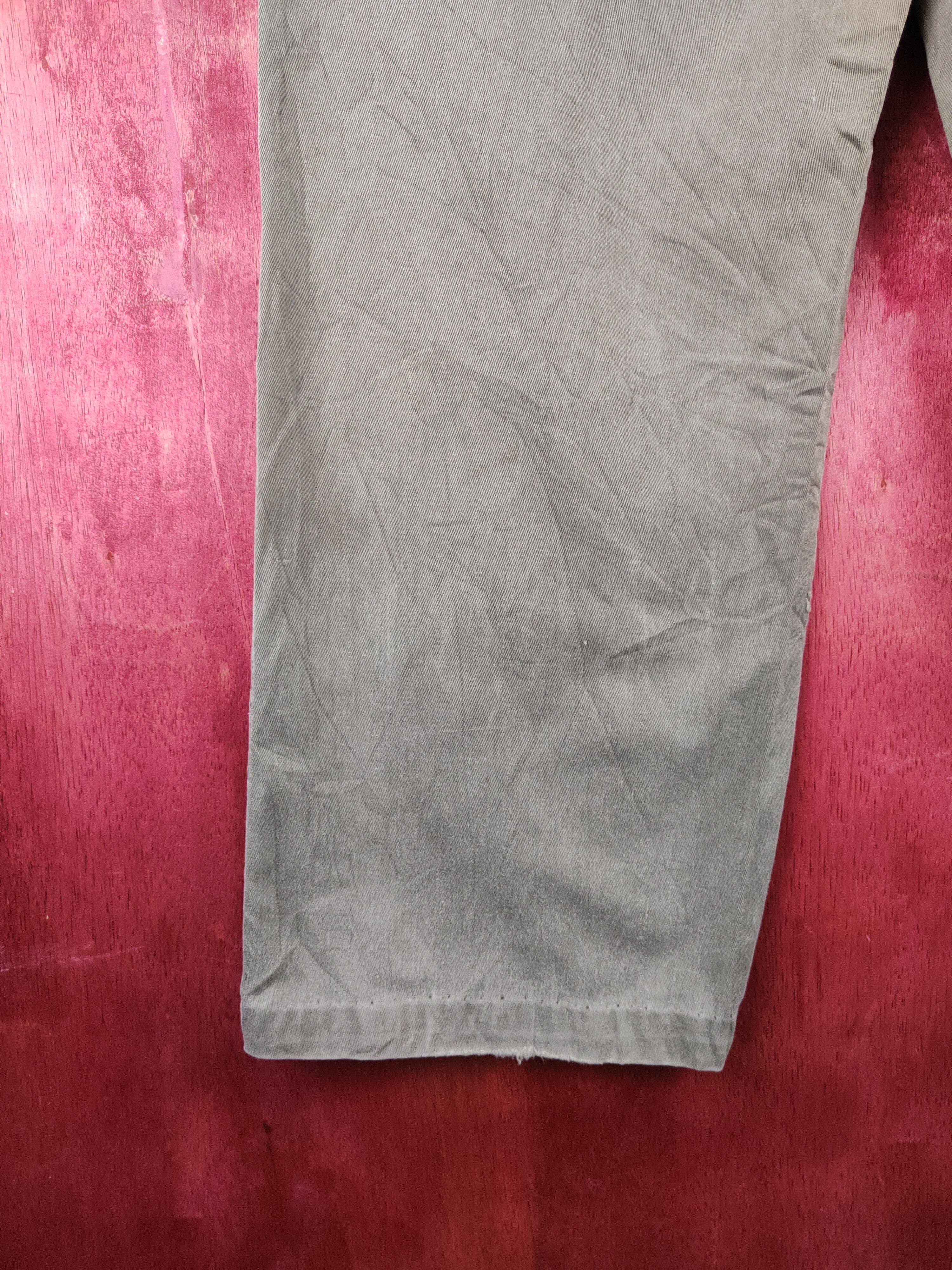 Japanese Brand Hey Beau Green Faded Multipocket Cargo Pants N#34 Size US 30 / EU 46 - 10 Thumbnail