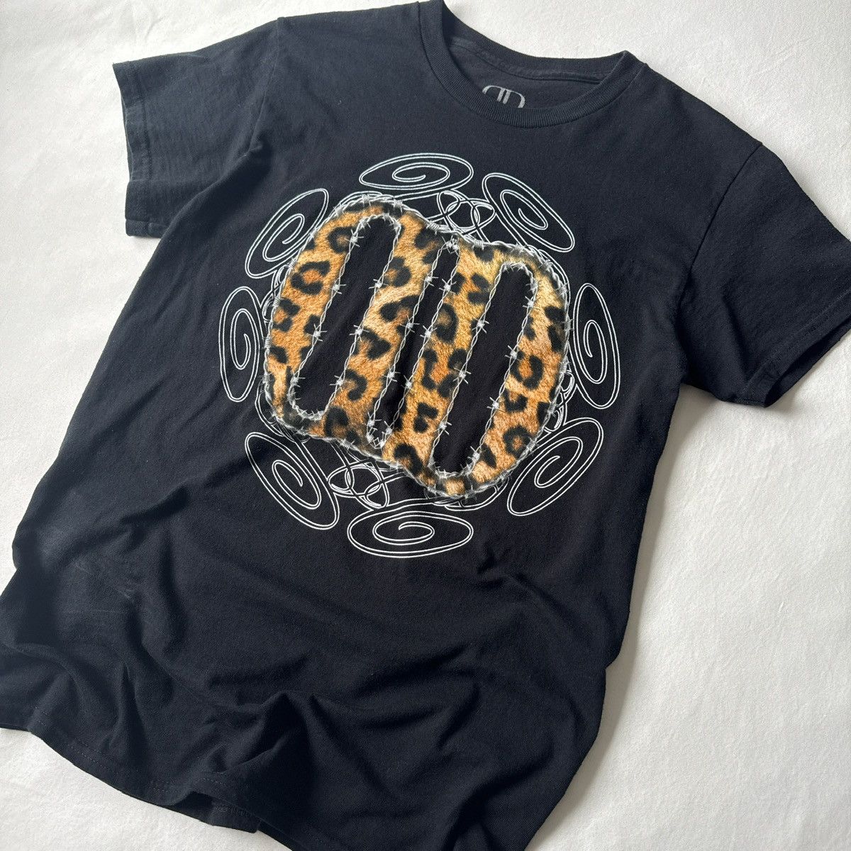 Rap Tees Lil Tecca Dopamine Official Cheetah Print Tee Black Small S Size US S / EU 44-46 / 1 - 2 Thumbnail