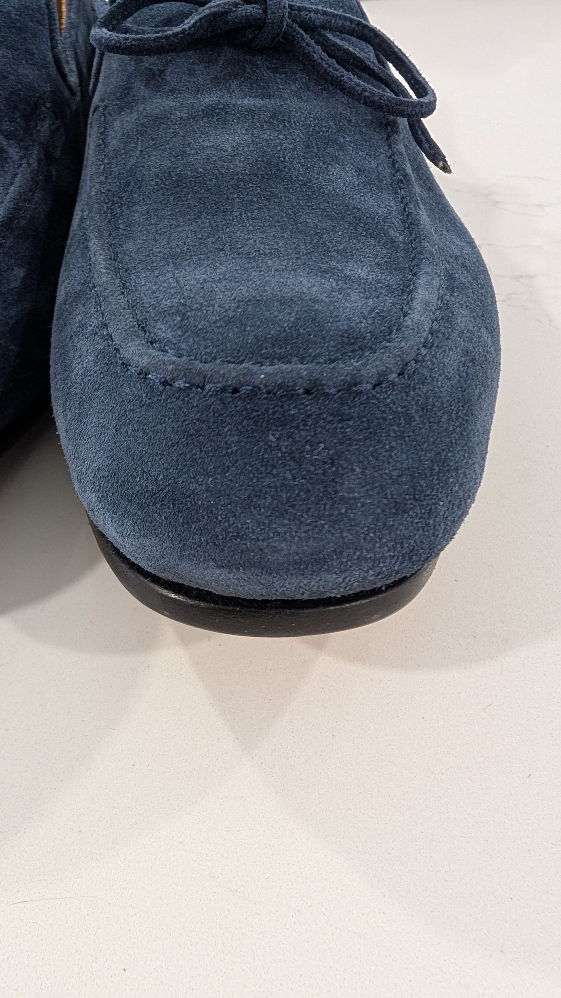 Other Paolo Scafora Art 740 Blue Suede Slip On Loafer Mens Size 10 Size US 10 / EU 43 - 8 Thumbnail