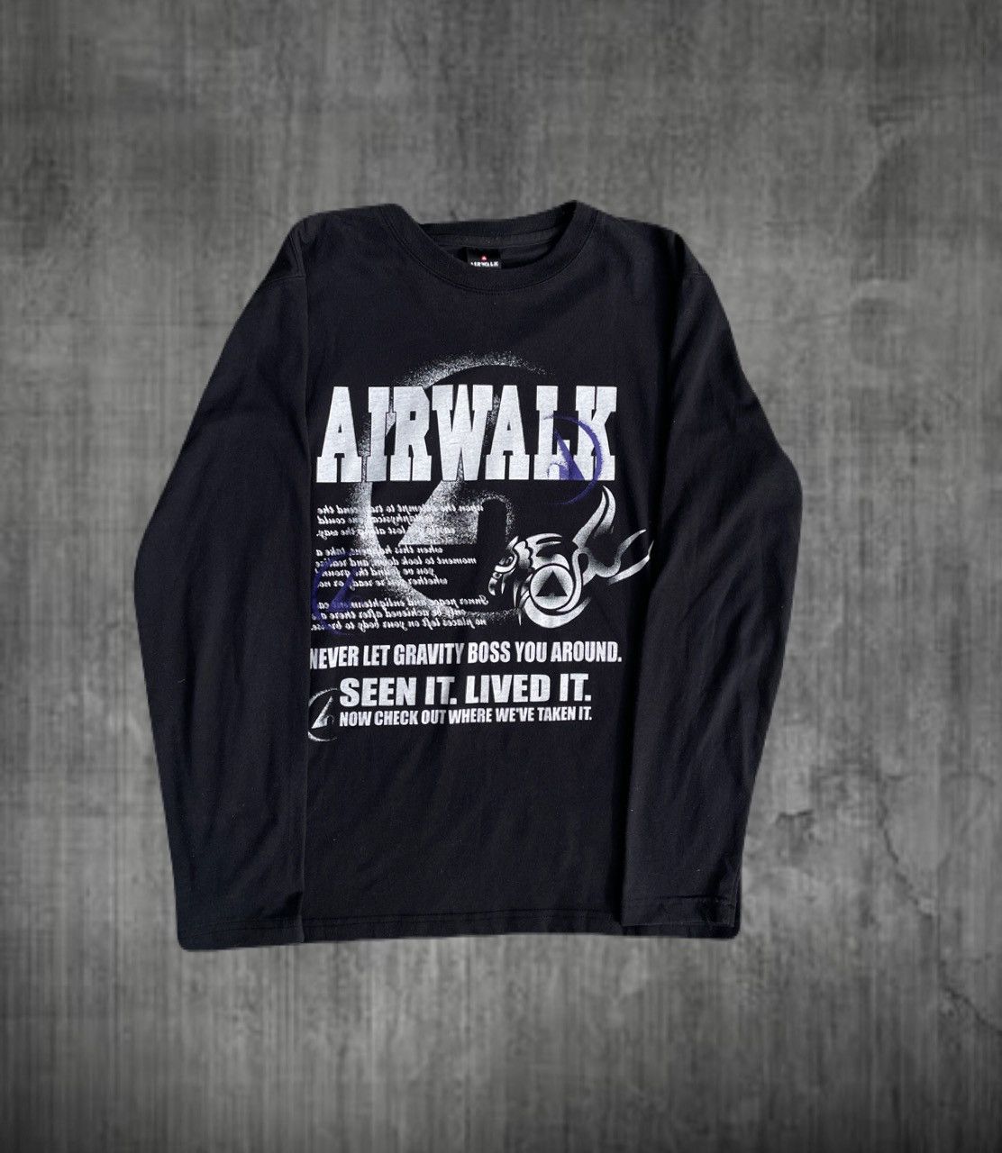 If Six Was Nine 2000s Japanese archive vkei poem long sleeve tee