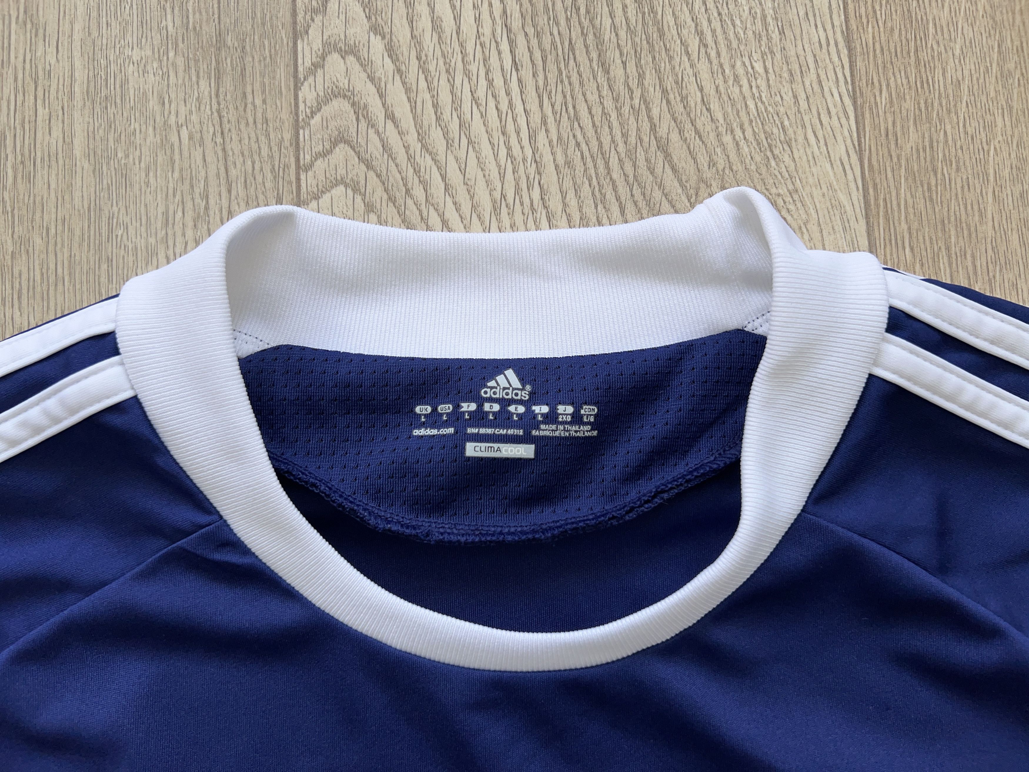 Adidas Scotland 2010 2011 Home Football Soccer Shirt Jersey Size US L / EU 52-54 / 3 - 2 Thumbnail