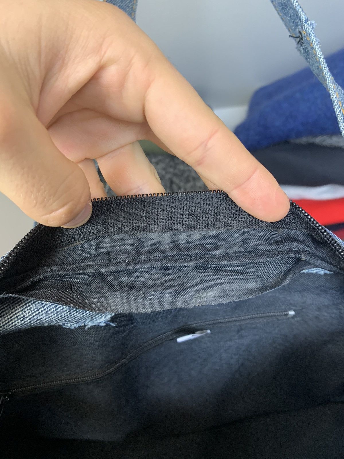 Levi's × Vintage Vintage Levis Denim Bag Size ONE SIZE - 24 Thumbnail