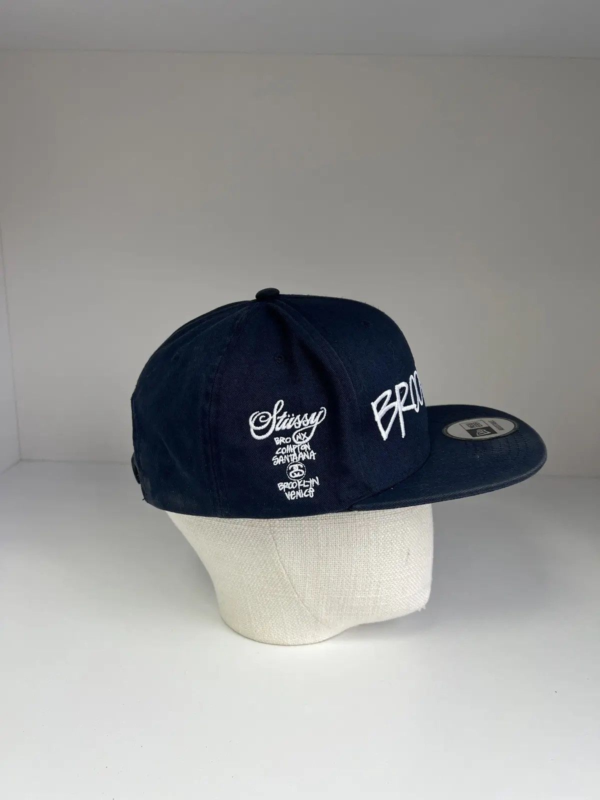 Stussy × Vintage Vintage Stussy Brooklyn cap Size ONE SIZE - 2 Thumbnail