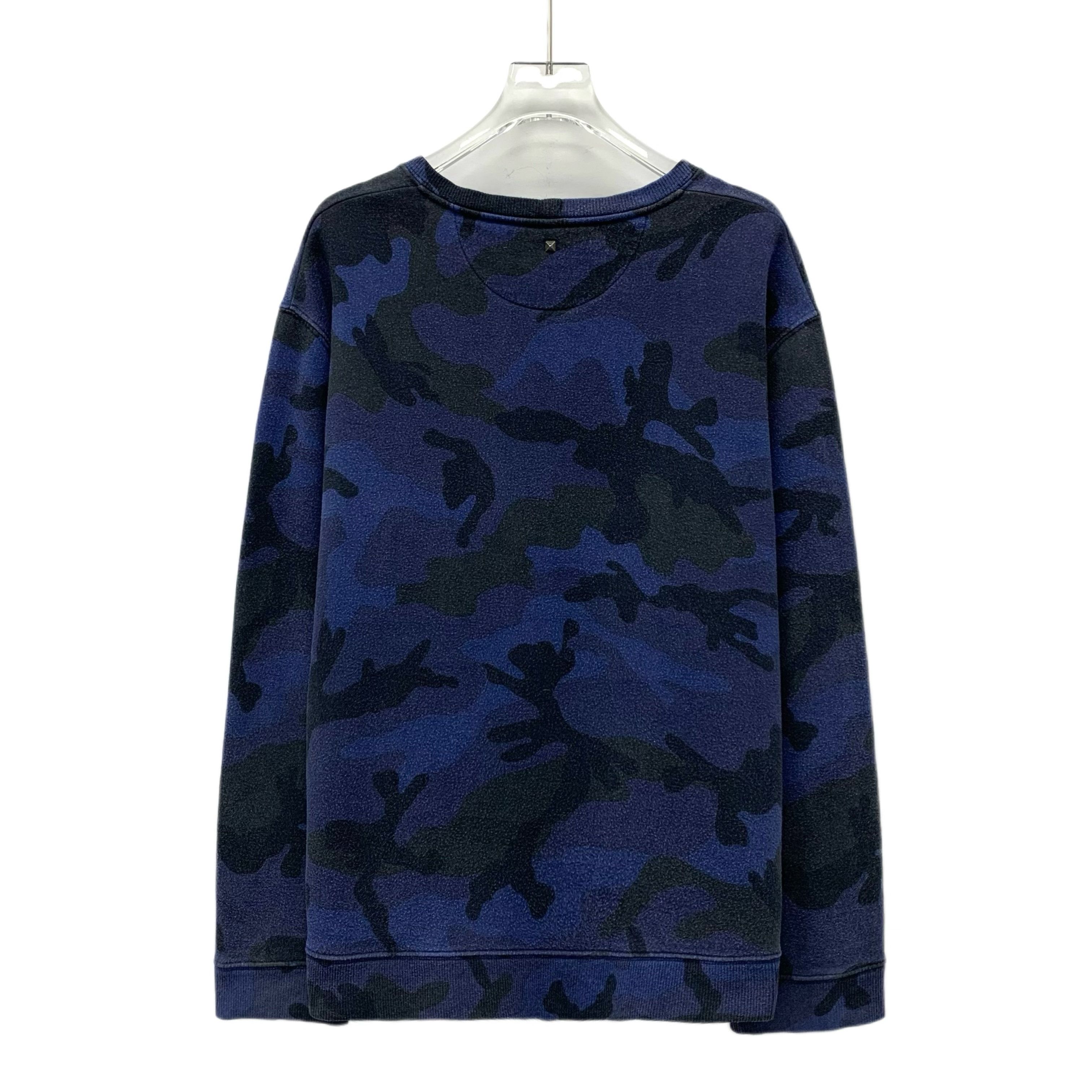 Valentino Valentino Sweatshirt – Dark Blue Crewneck (Size L) Size US L / EU 52-54 / 3 - 8 Thumbnail