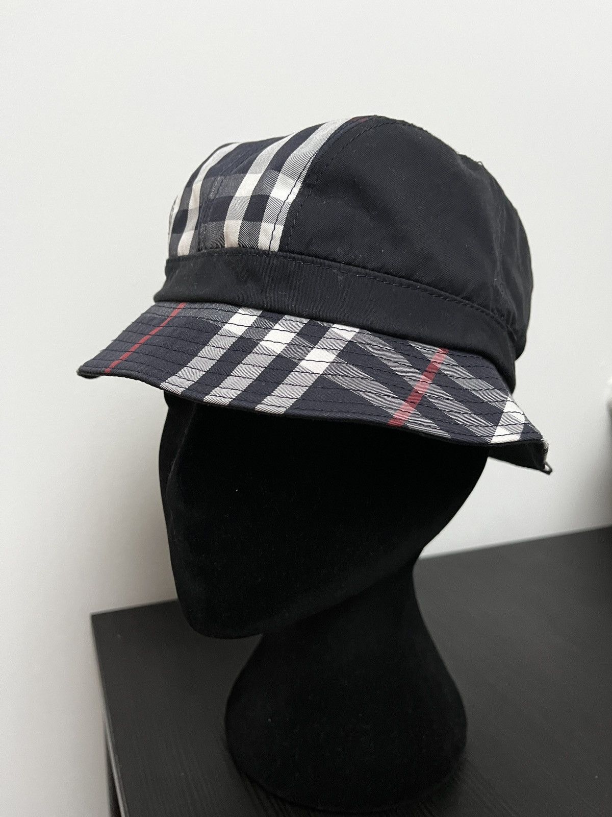 Burberry × Gosha Rubchinskiy GOSHA x Burberry Check Print Bucket Hat (unisex) Size ONE SIZE - 8 Thumbnail