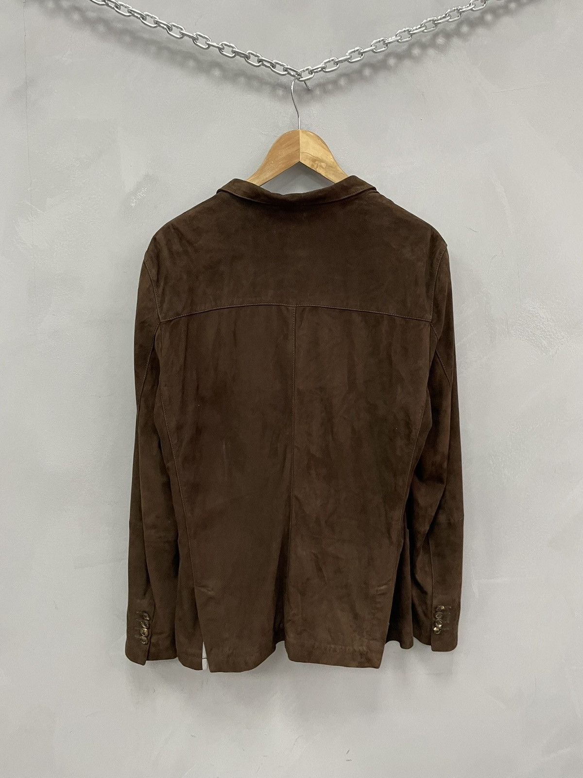 Japanese Brand Rare suede japanese Leather jacket blazer 90s Size US L / EU 52-54 / 3 - 8 Thumbnail