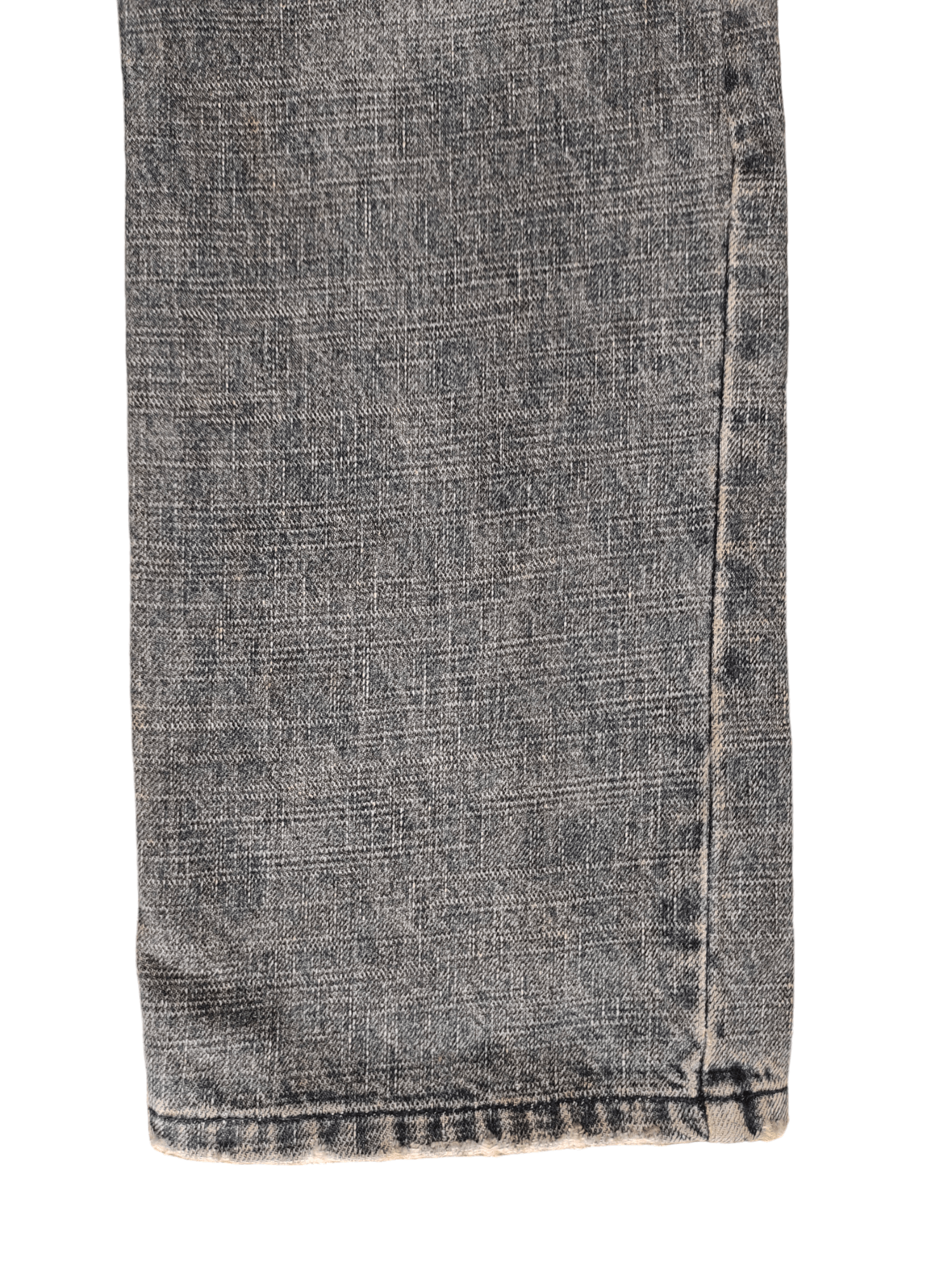 Hysteric Glamour Japanese Brand Nylaus Patchwork Distress Faded Denim Pants Size US 32 / EU 48 - 5 Thumbnail