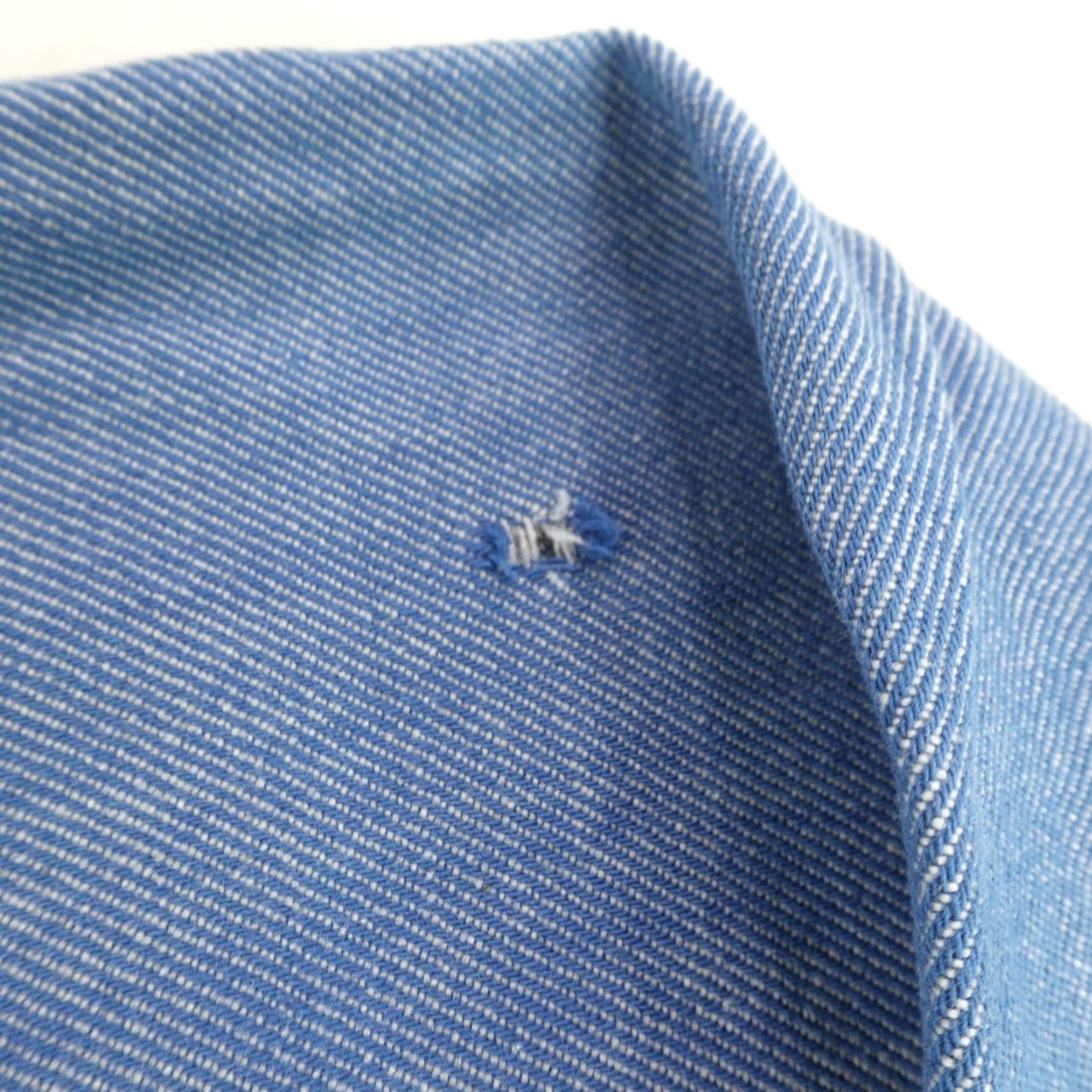 Vintage VINTAGE Five Brother Shirt Mens Large Tall Button-Up Flannel Blue Twill 70s Casual Workwear Mens LT Large Tall Blue Flannel Shirt 1970s Five Brothers Size US L / EU 52-54 / 3 - 4 Thumbnail