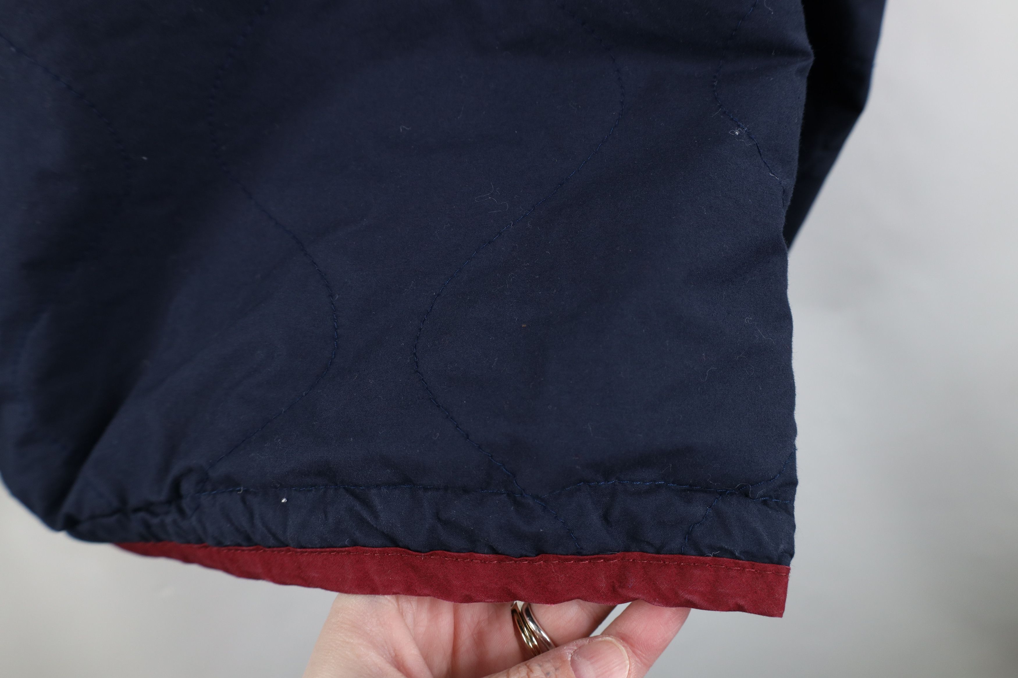 Nautica Vintage 90s Nautica Quilted Big Pocket Full Zip Jacket Size US M / EU 48-50 / 2 - 13 Thumbnail