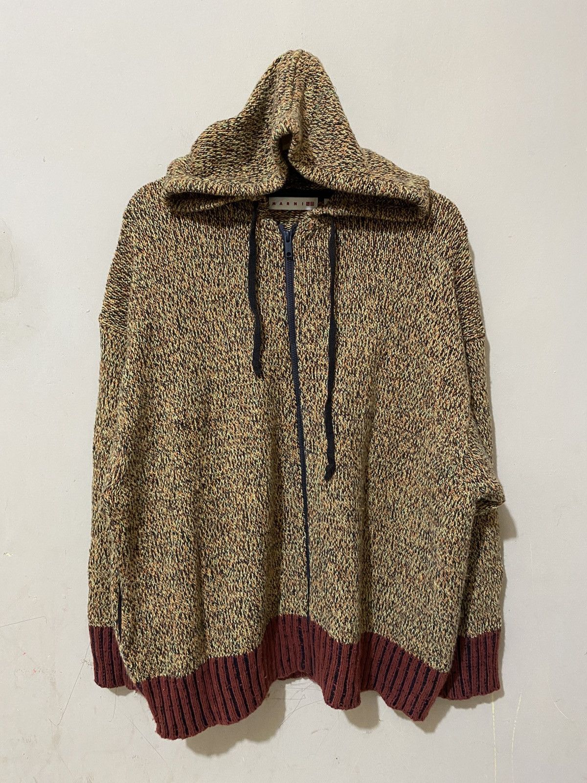 Marni × Uniqlo Marni x Uniqlo Knit Zip Hoodie Size US XXL / EU 58 / 5 - 1 Thumbnail