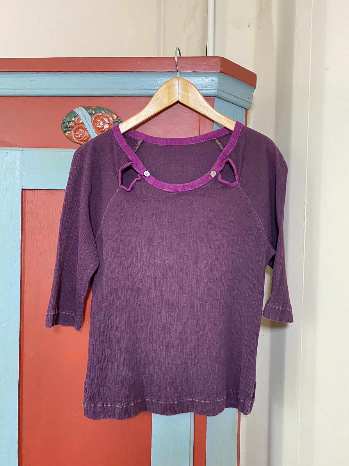 Tsumori Chisato TSUMORI CHISATO purple pleated top Size M / US 6-8 / IT 42-44 - 11 Thumbnail