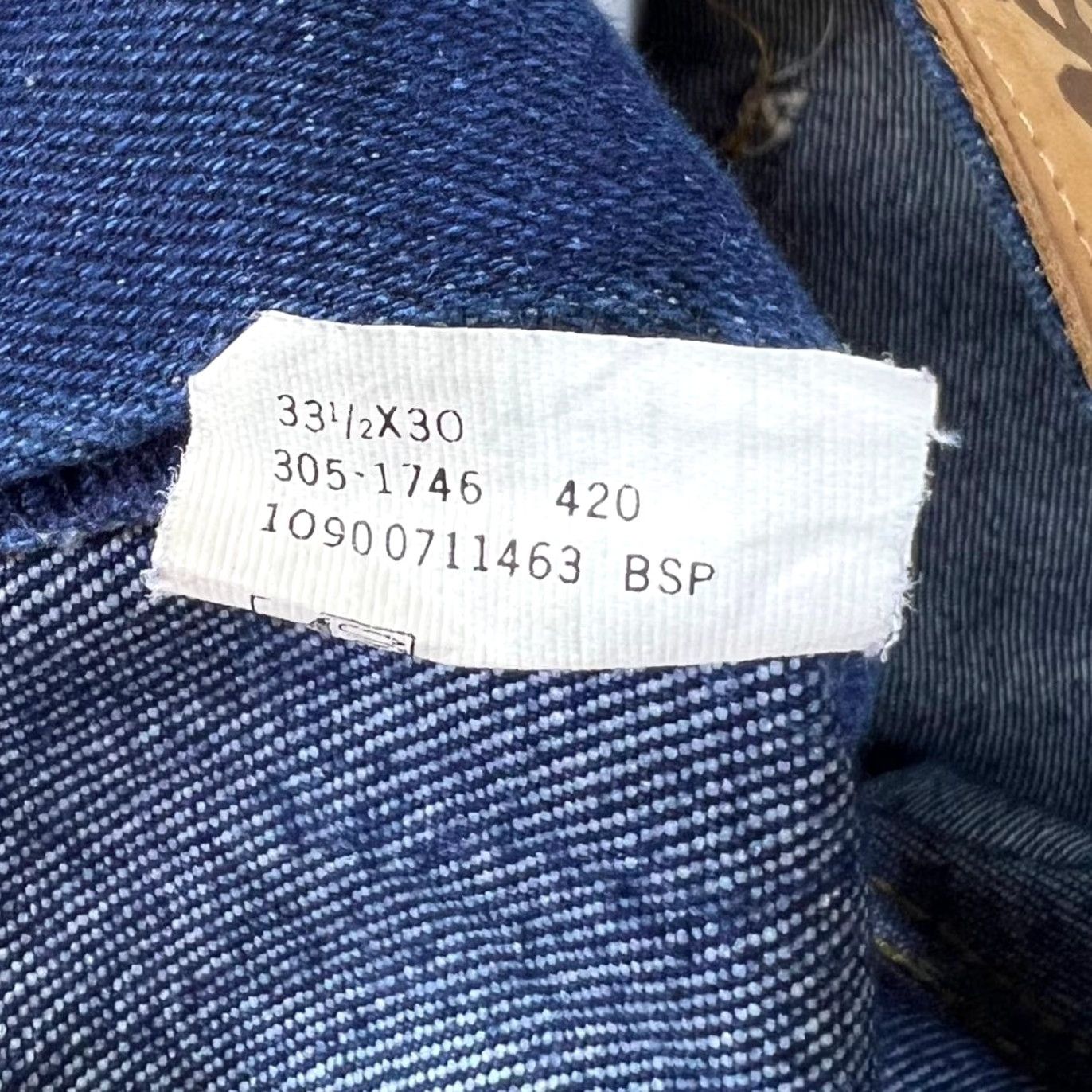 Lee VINTAGE Lee Riders Classic Blue Denim Straight Jeans Women 18 33W 33x29 Blue Denim Size 24" / US 00 / IT 34 - 5 Thumbnail