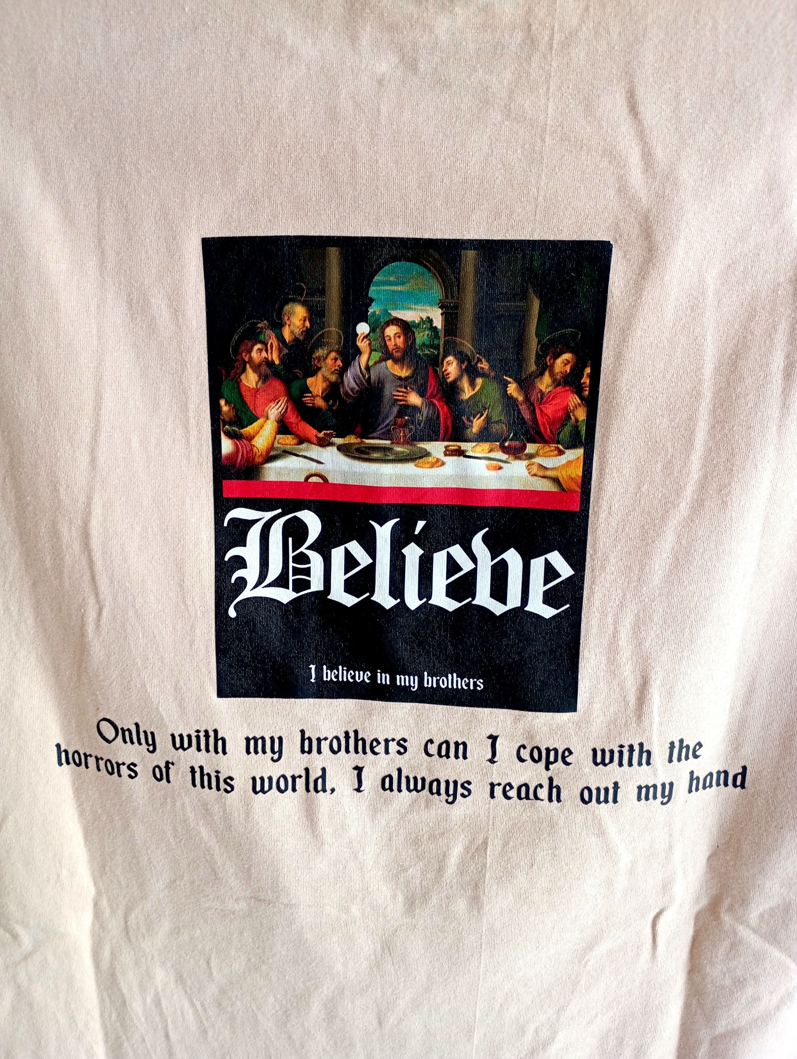 Vintage Vintage Brotherhood Made in USA tshirt. Size US L / EU 52-54 / 3 - 7 Thumbnail