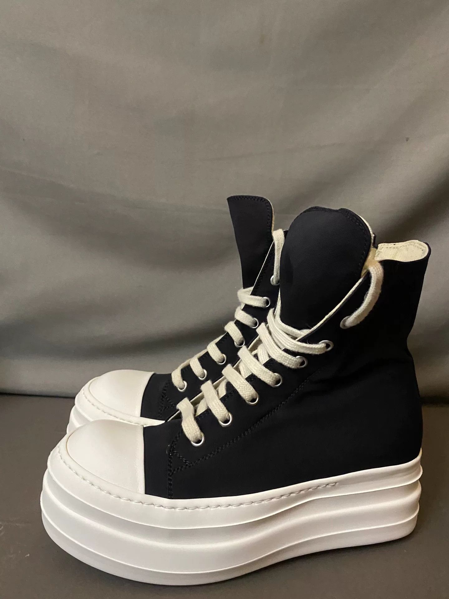 Rick Owens Rick Owens Yellow Hitop Sneakers 36 Women Size US 6 / IT 36 - 1 Thumbnail