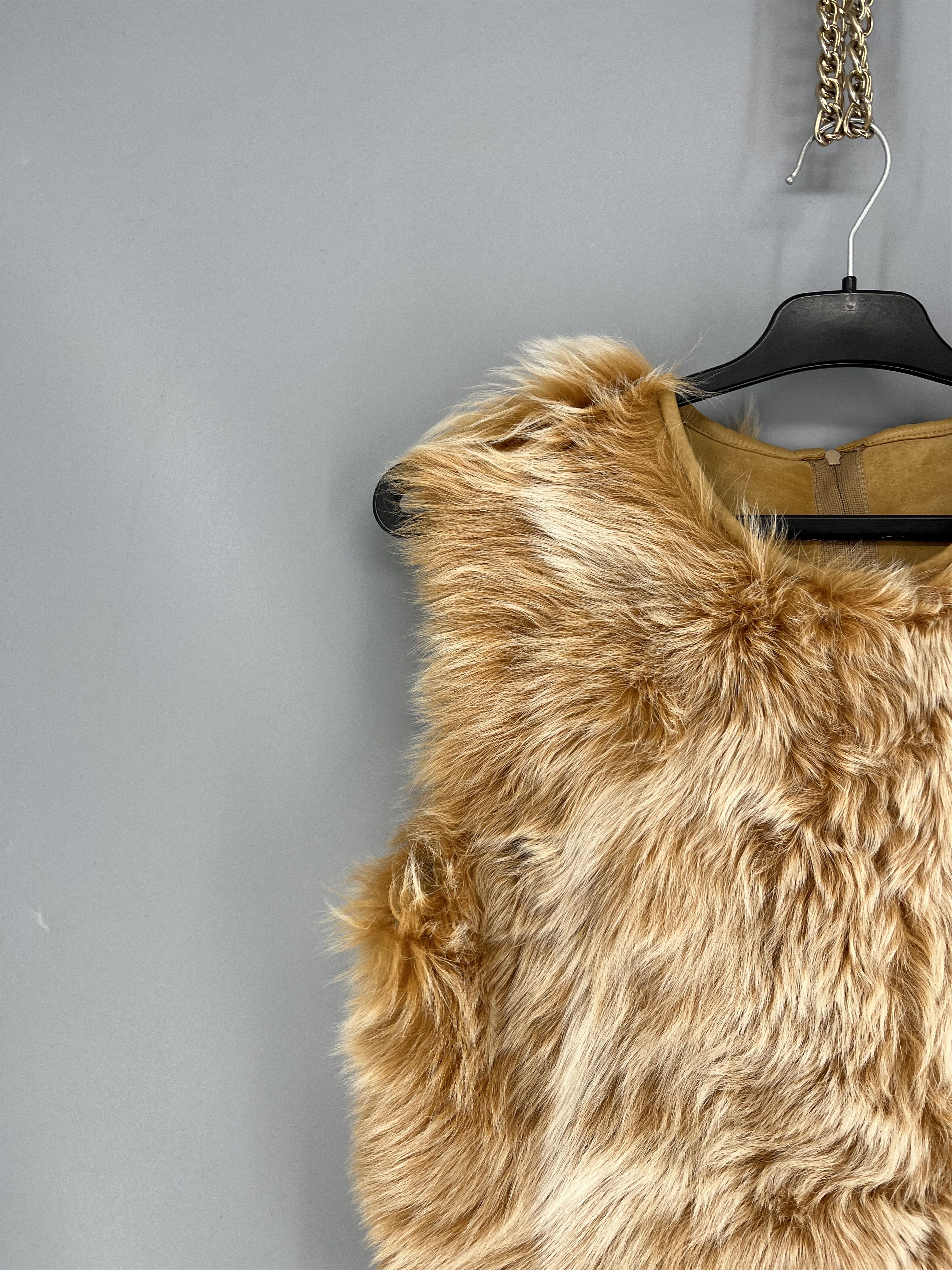 Vintage Vintage Genuine Fox Fur Vest Women’s S Hidden Back Zip Size S / US 4 / IT 40 - 4 Thumbnail