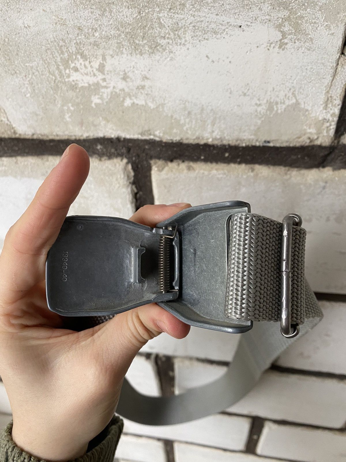 Japanese Brand × Replay y2k Replay canvas tape belt Size ONE SIZE - 6 Thumbnail