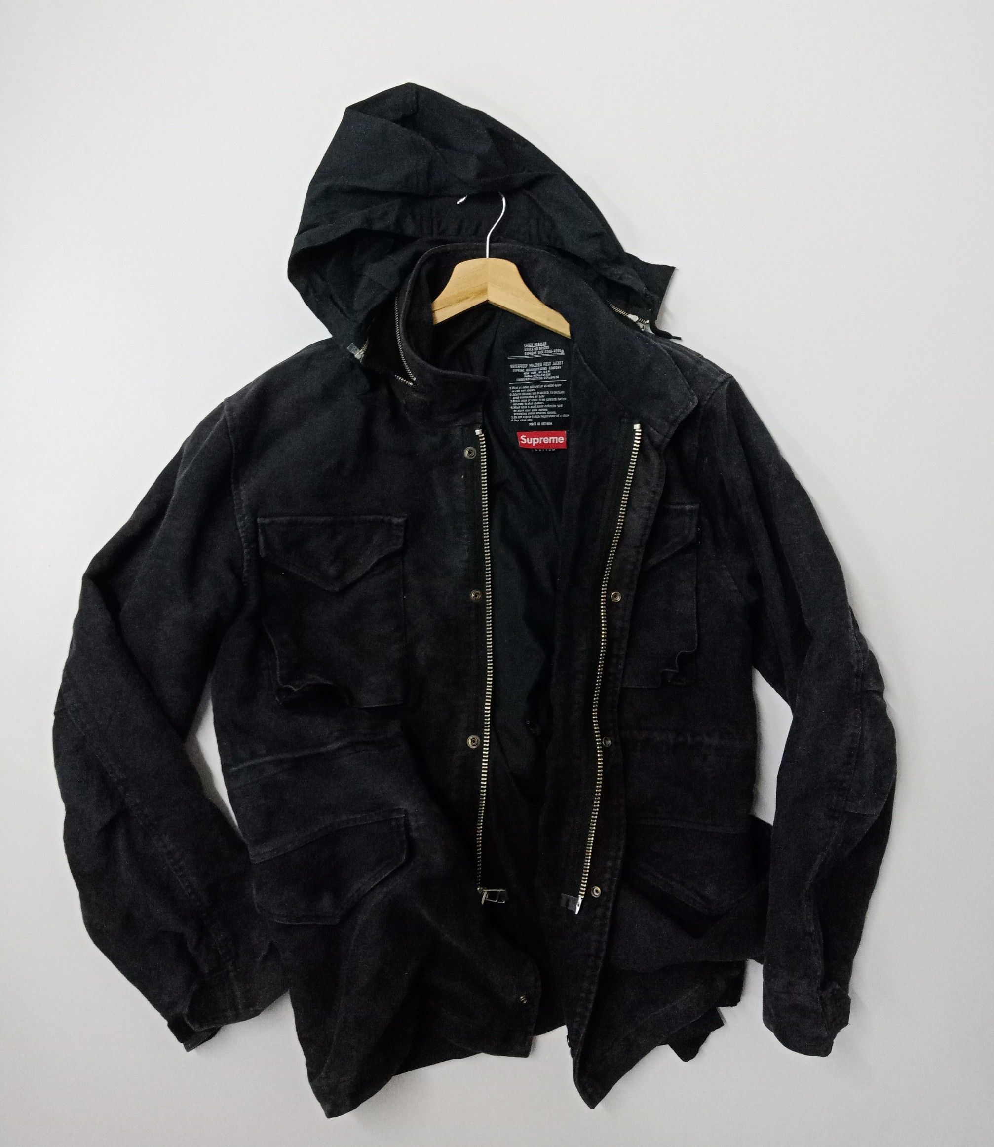 ジャケット・アウター supreme waterproof moleskin field jacket