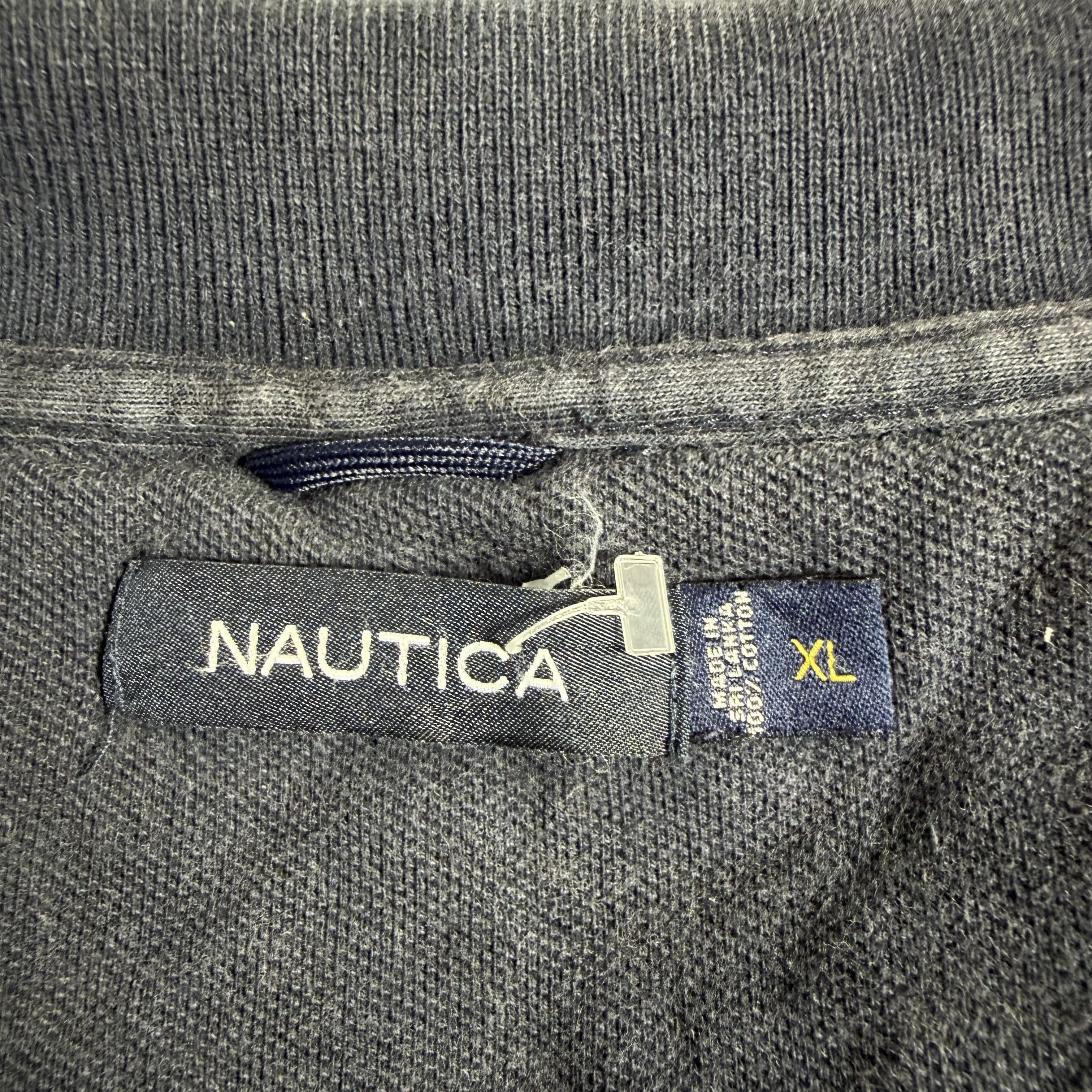 Nautica 🔥RARE🔥Vintage Nautica Sailboat Full Embroidered Polo Shirt Size US XL / EU 56 / 4 - 6 Thumbnail