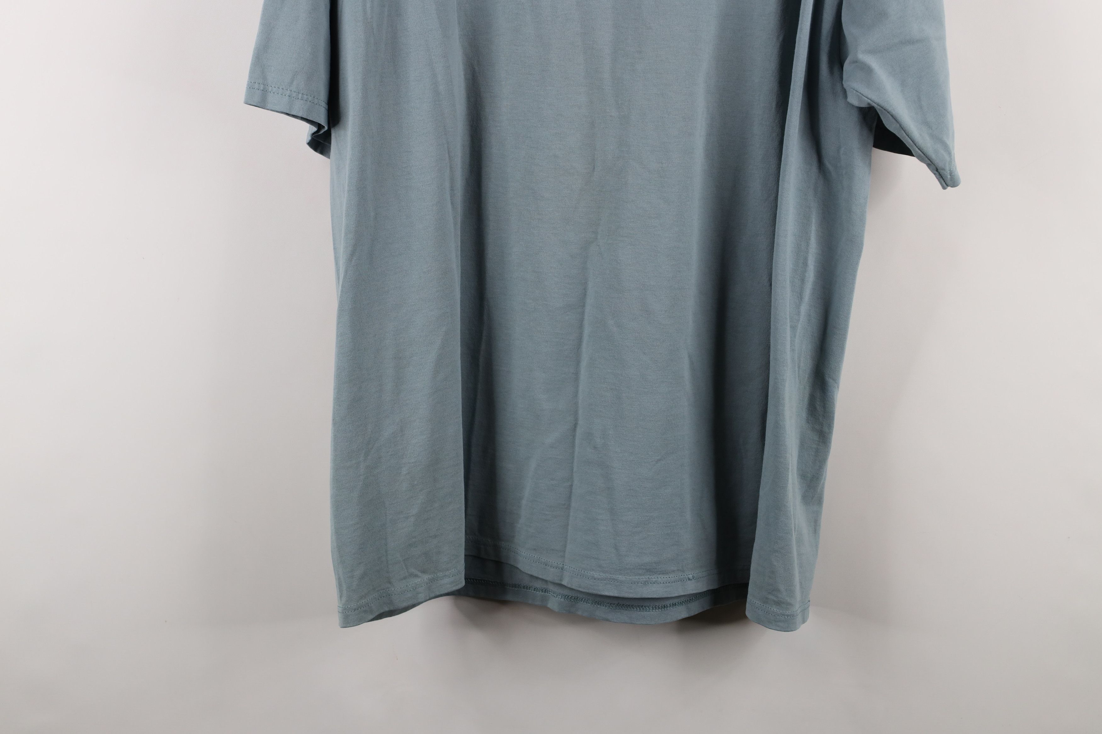 Vintage Vintage 90s Streetwear Nature Duck Short Sleeve T-Shirt Blue Size US XL / EU 56 / 4 - 11 Thumbnail