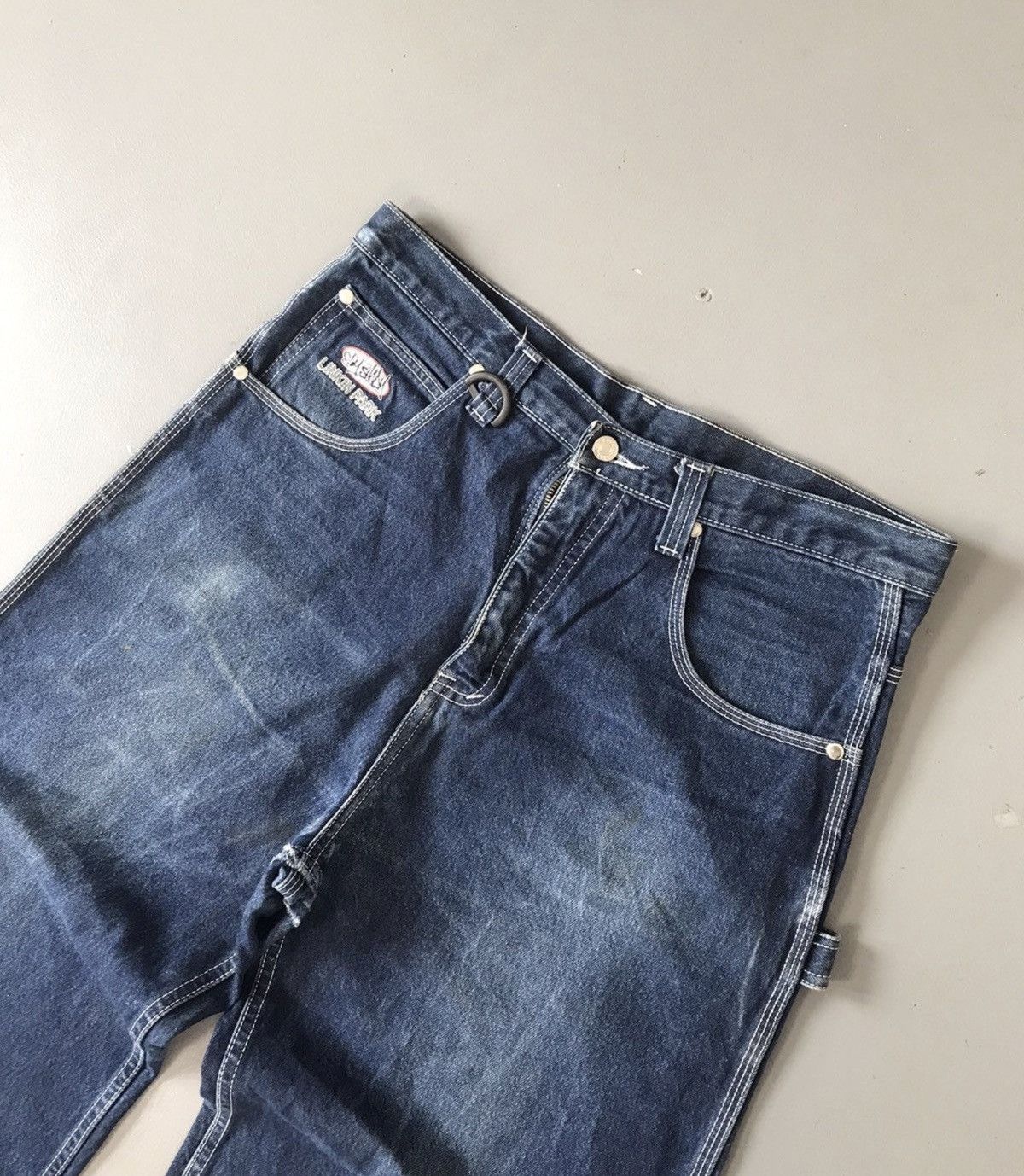 Eminem Vintage eminem linkin park embroidered denim Size US 35 - 4 Thumbnail