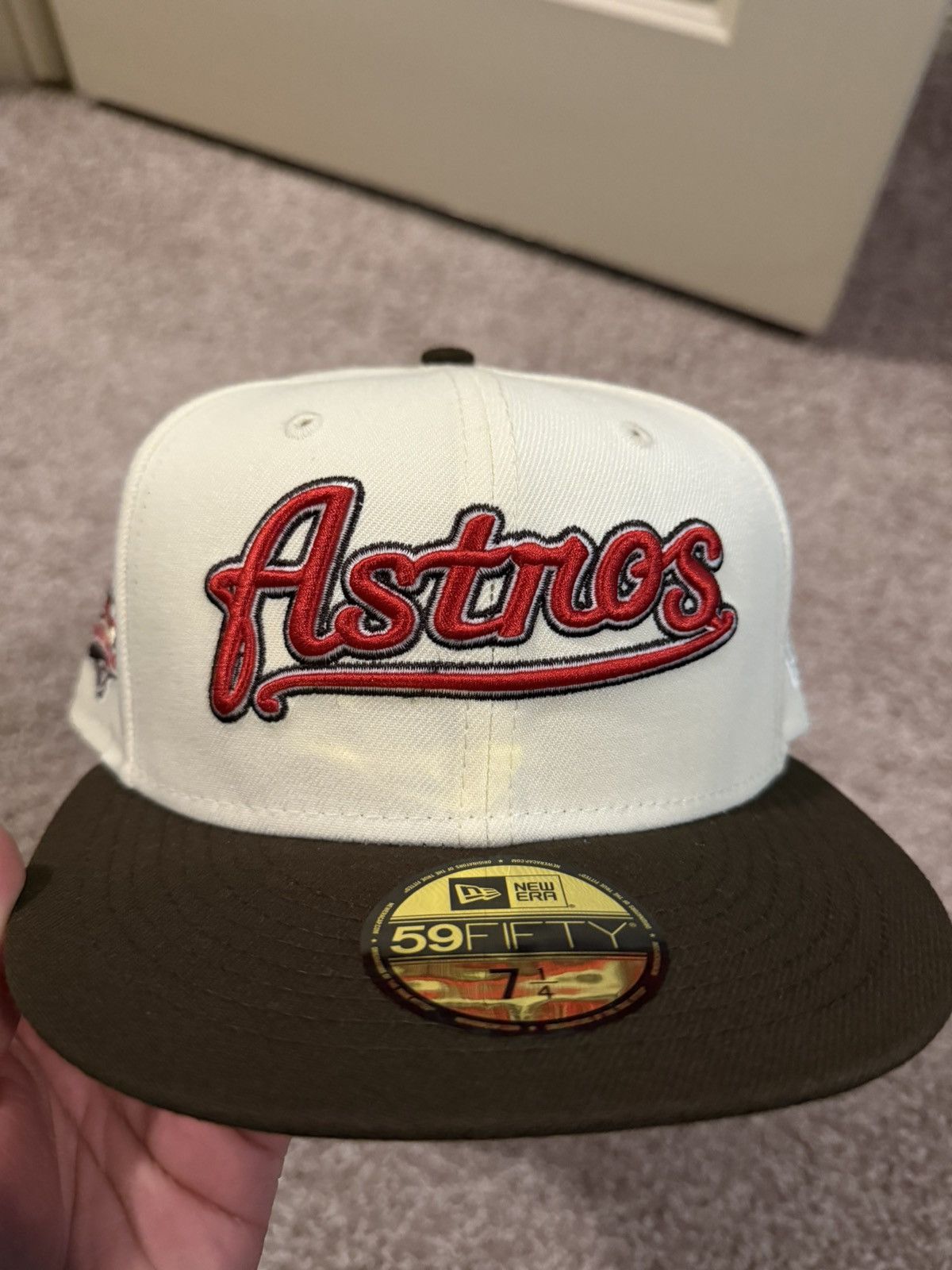 New Era 7 1/4 New Era Houston Astros 45th Anniversary Fitted Script Size ONE SIZE - 2 Thumbnail