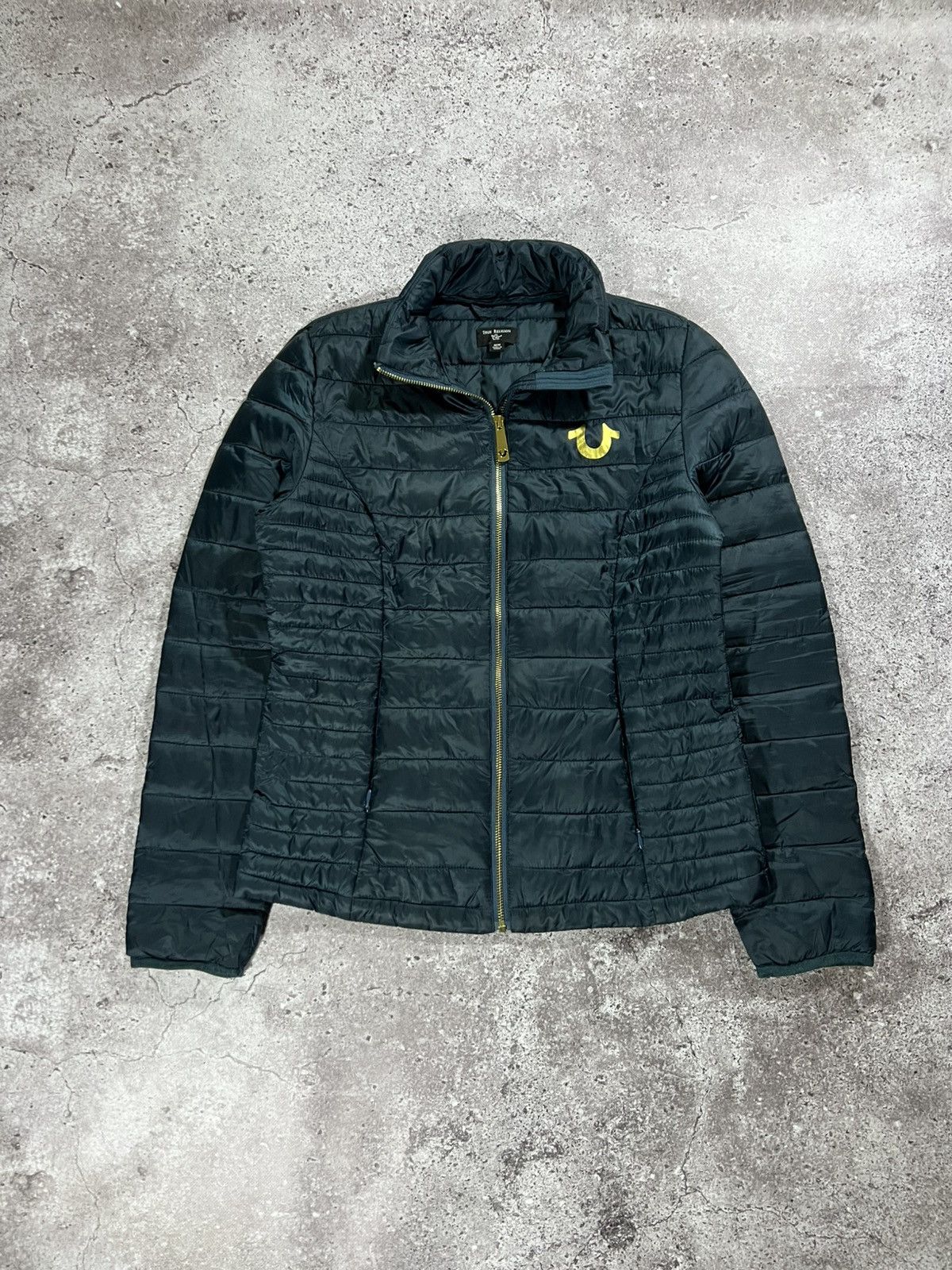 True Religion True Religion quilted Down jacket Y2K Logo Size M / US 6-8 / IT 42-44 - 2 Thumbnail