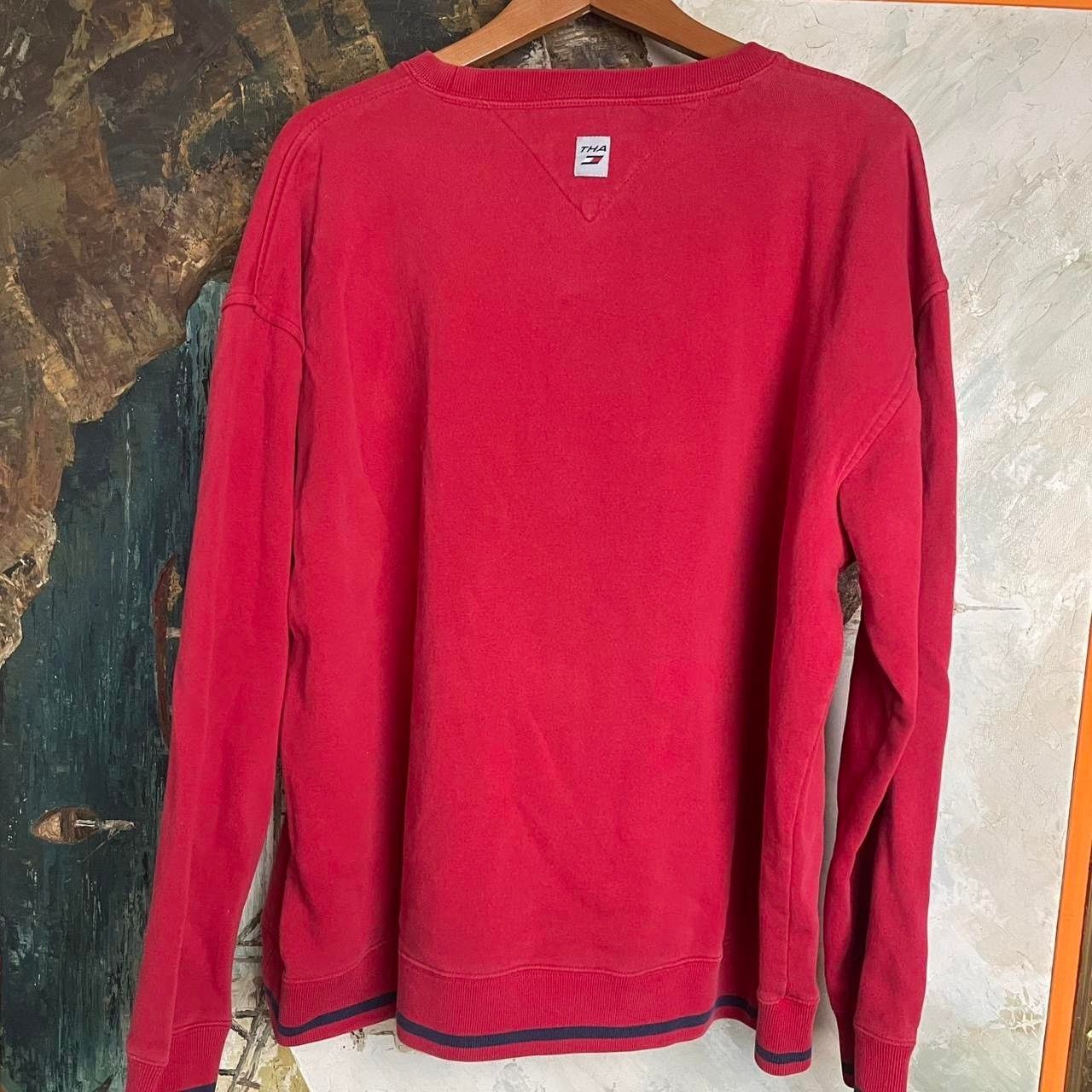 Tommy Hilfiger Vintage Y2k Tommy Hilfiger Athletics Crewneck Spellout Size US XL / EU 56 / 4 - 5 Thumbnail