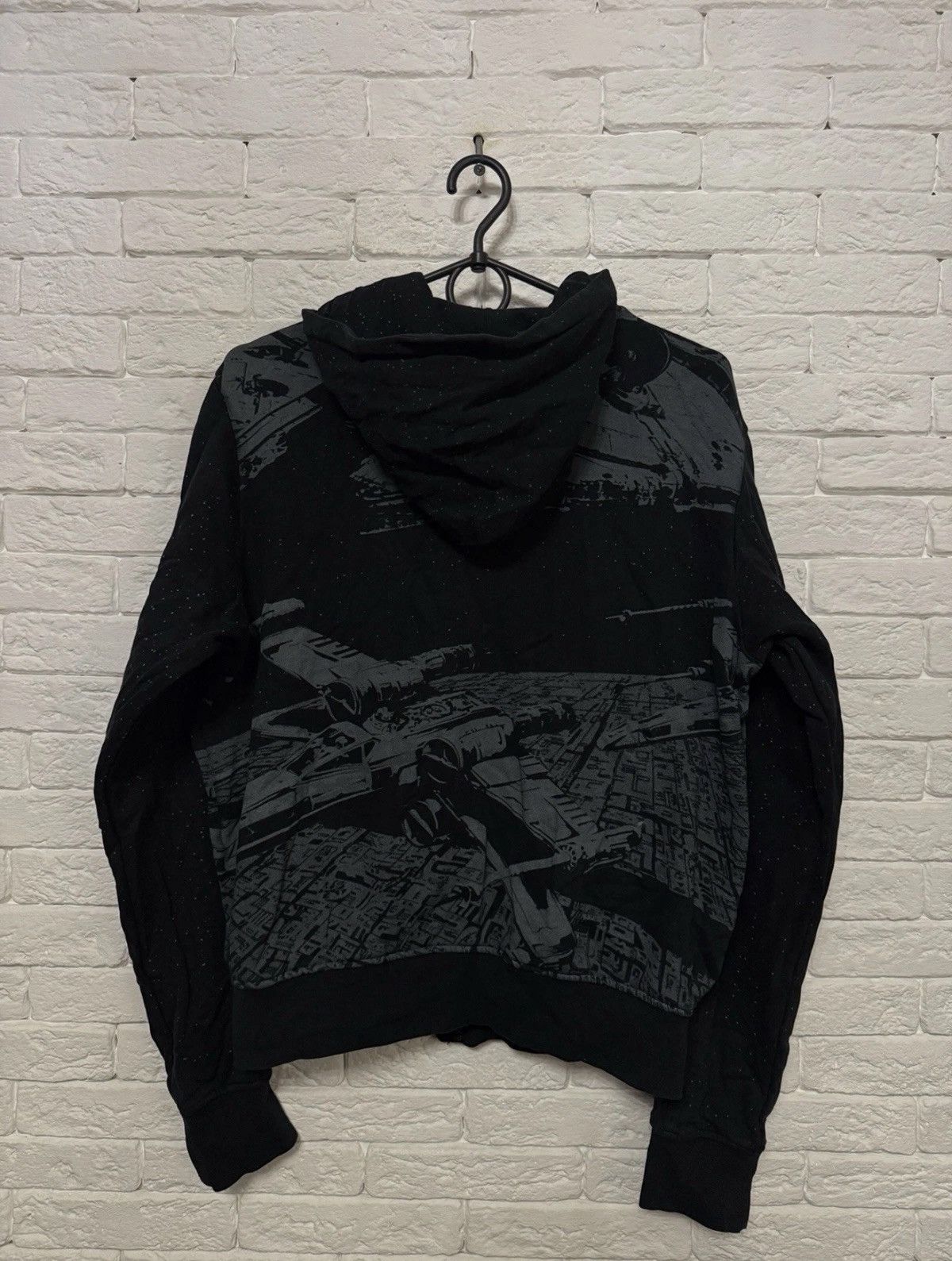 Adidas Rare Vintage Adidas Star Wars All Over Printed Zip Hoodie Size US S / EU 44-46 / 1 - 9 Thumbnail