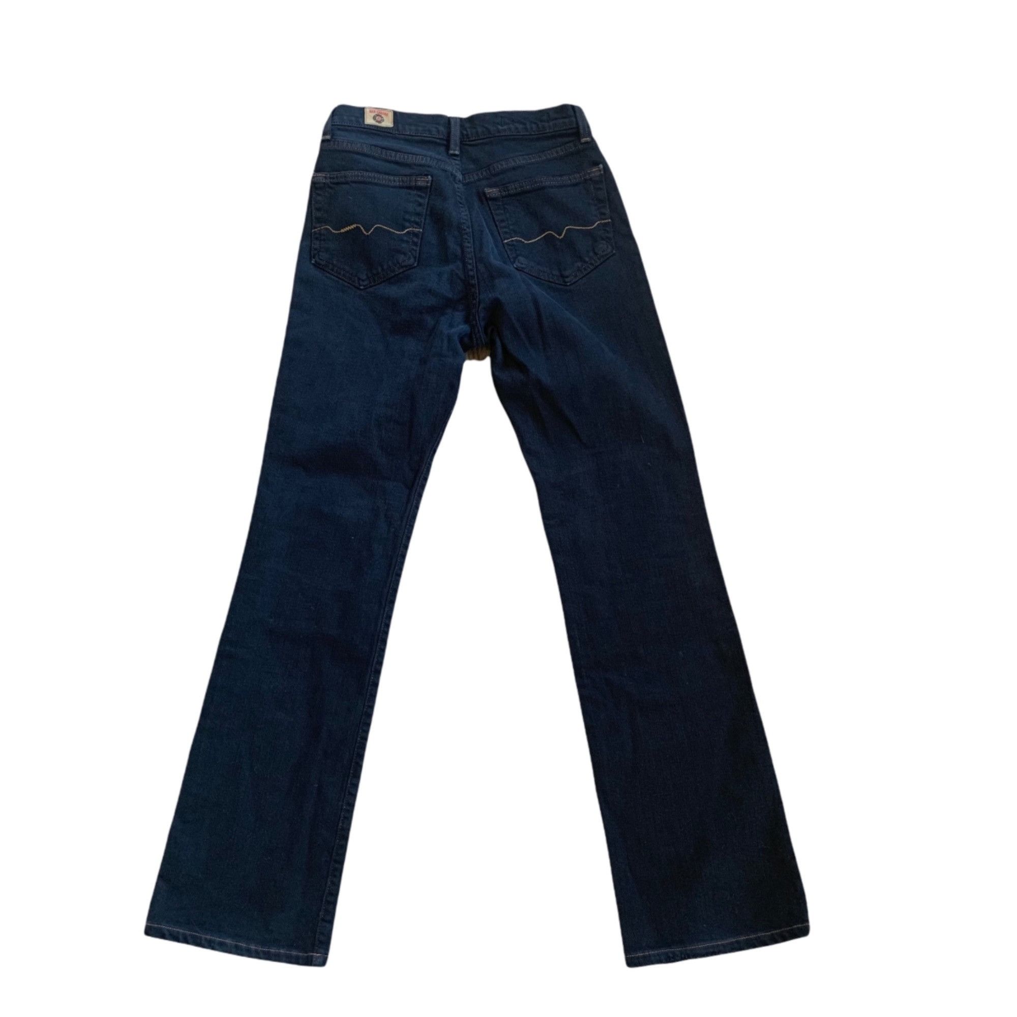 Vintage Red Engine Dark Wash "Vintage" Original Denim Rockabilly Jea Size 27" / US 4 / IT 40 - 3 Thumbnail