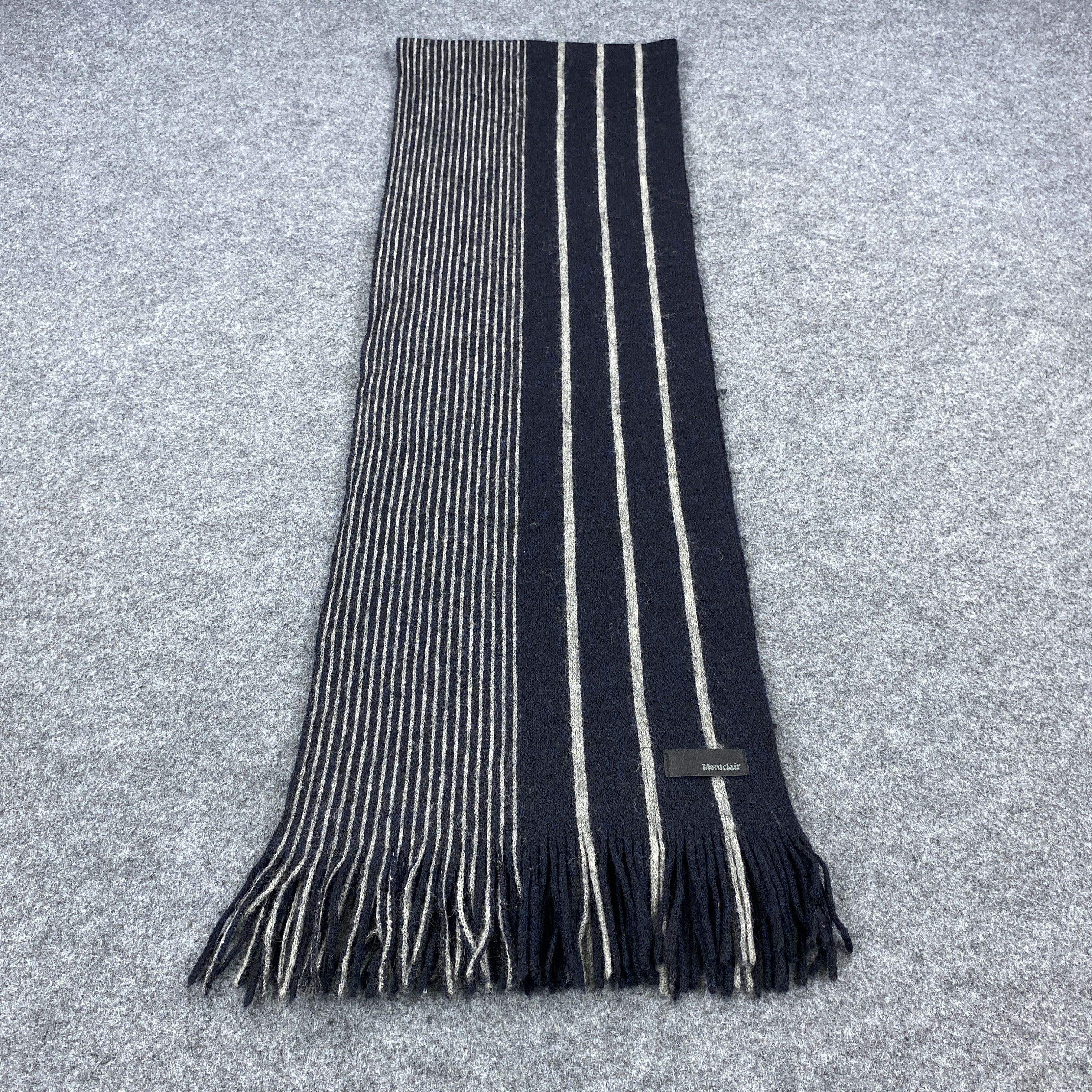 Vintage Montclair Scarf # Muffler # Neckwear # D683 Size ONE SIZE - 5 Thumbnail