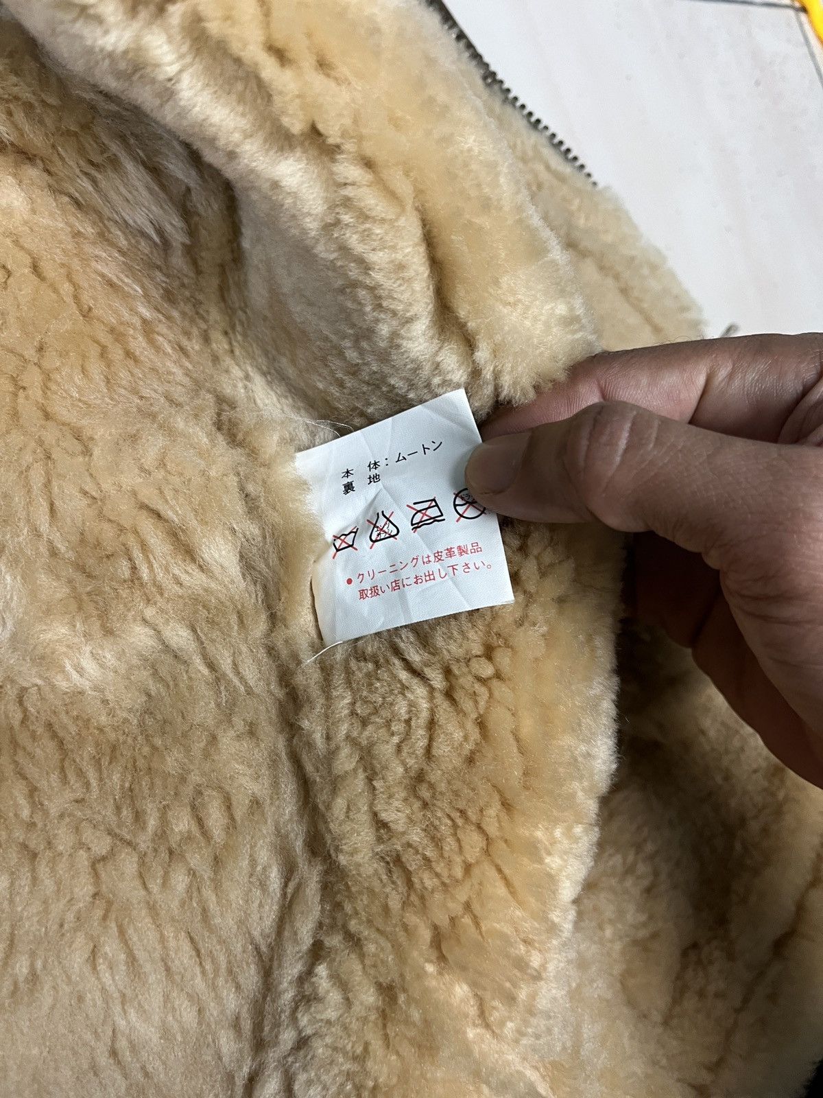 Vintage Vintage B-3 Sheepskin Leather Coat Shearling Sherpa Jacket Size US S / EU 44-46 / 1 - 19 Thumbnail