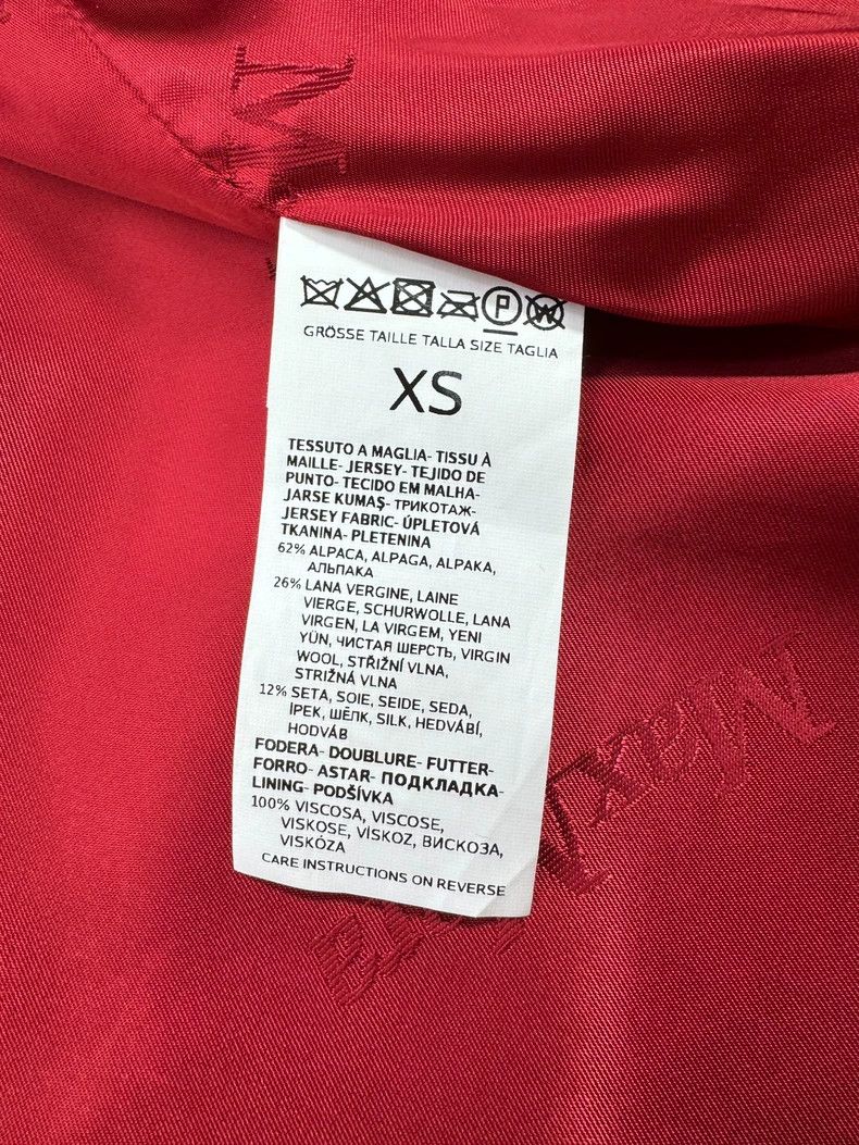 Max Mara Max Mara Red Teddy Coat Jacket Size XS / US 0-2 / IT 36-38 - 7 Thumbnail