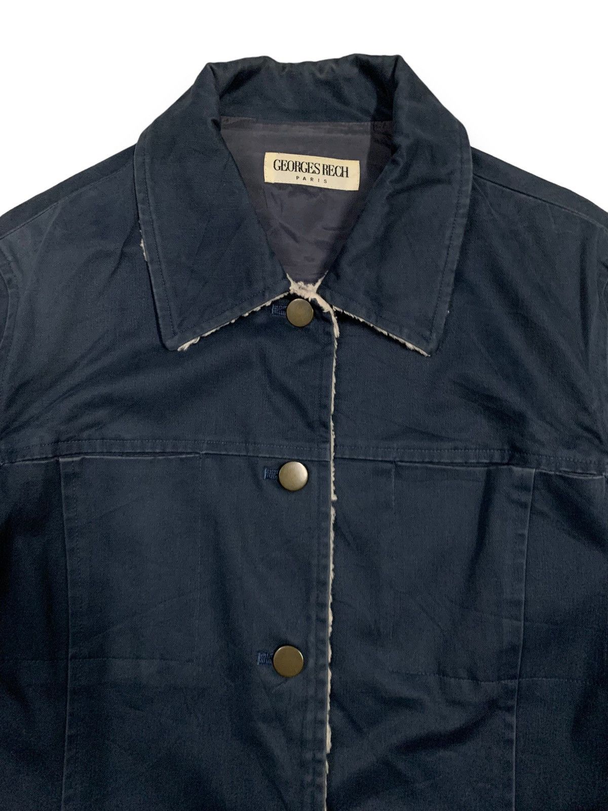 George Vintage Japanese Brand Georges Rech Paris Shacket/Overshirt Size M / US 6-8 / IT 42-44 - 5 Thumbnail
