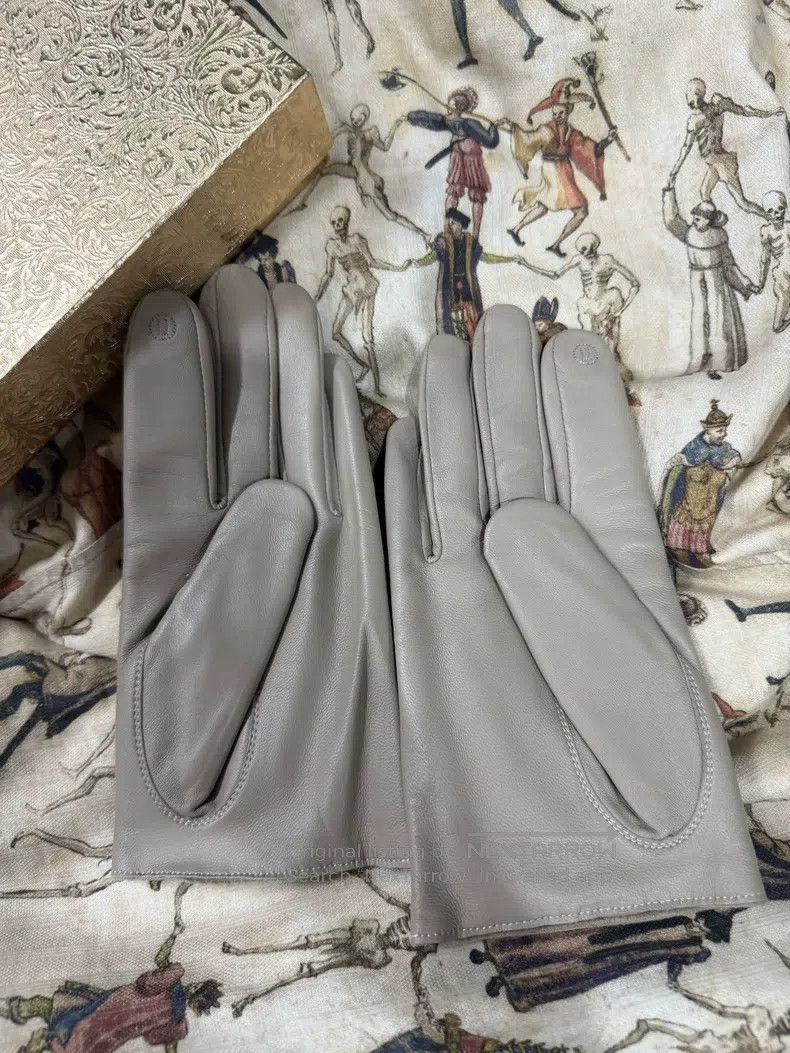 Undercover Undercover Rose Leather Gloves Size ONE SIZE - 3 Thumbnail