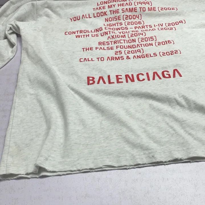 Balenciaga Balenciaga Balenciaga Archive Series Long Sleeve TShirt -2 Size US S / EU 44-46 / 1 - 8 Thumbnail