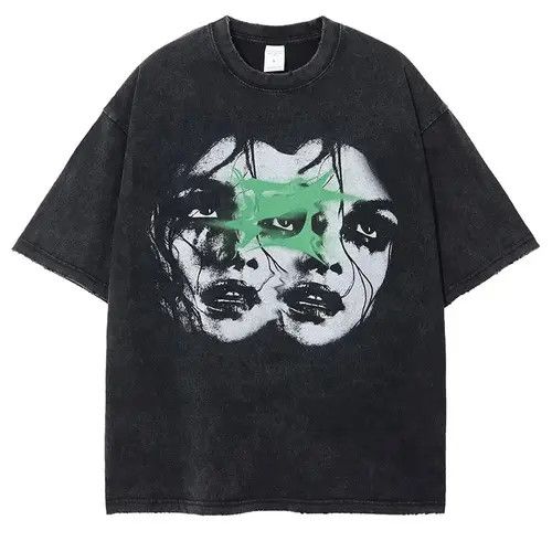 Japanese Brand Masuda x Kaoda Vintage Graphic Print Punk Gothic Size US M / EU 48-50 / 2 - 7 Thumbnail