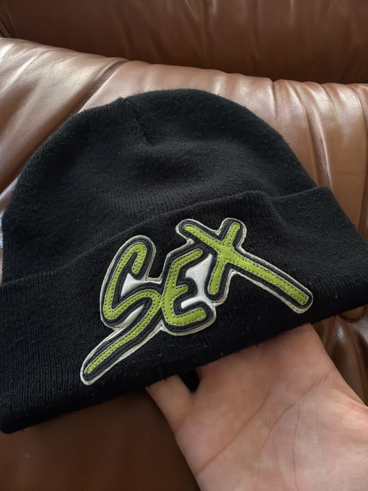 Chrome Hearts Chrome Hearts X Matty Boy SEX Beanie Size ONE SIZE - 2 Thumbnail