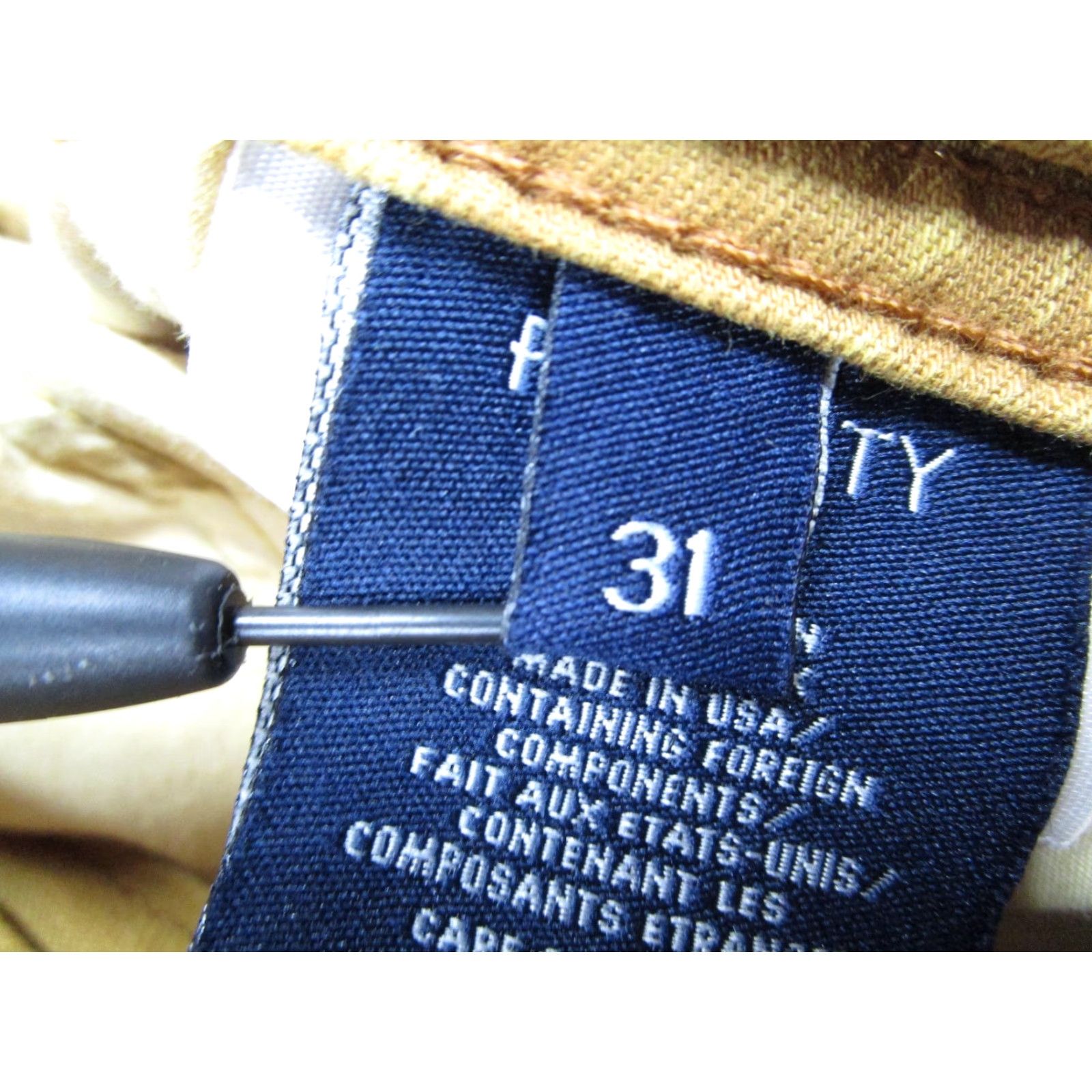 Vintage VINTAGE Fidelity Jeans Men's 31 Brown Denim Straight Fit 5-Pocket Zip Fly Made in USA Size US 31 - 4 Thumbnail