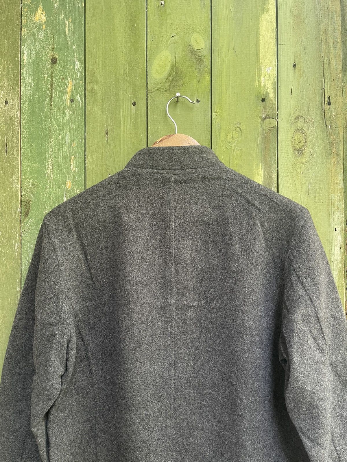 Designer × Japanese Brand Lautréamont Men Charcoal Wool Zip Jacket Size US M / EU 48-50 / 2 - 6 Thumbnail